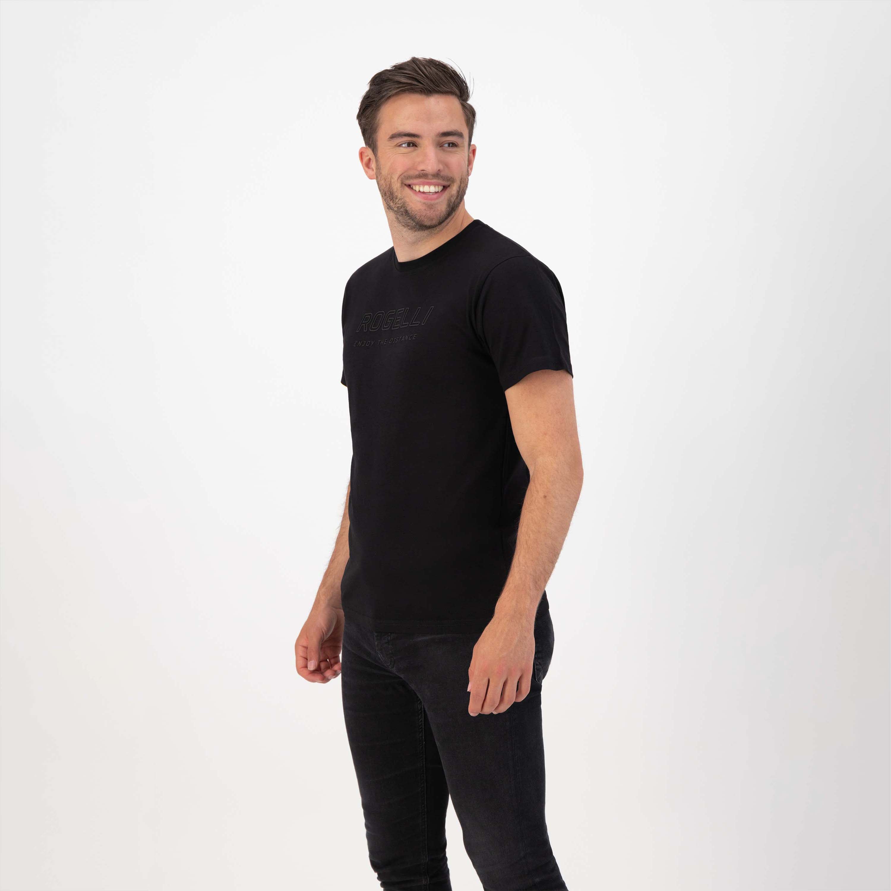 Core Running top long sleeve 1/2 zip Men - Black