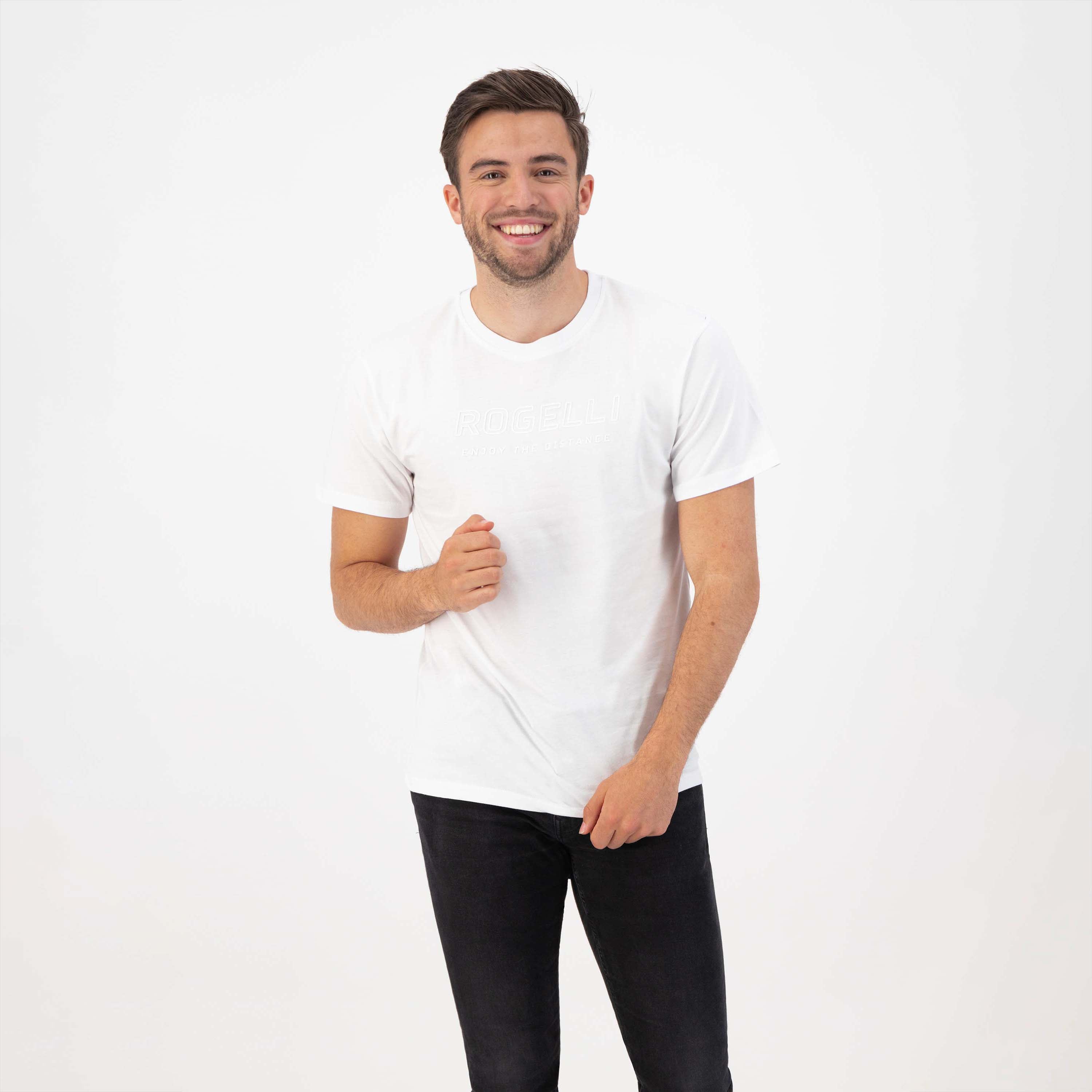 Enjoy Life logo T-shirt Men - White