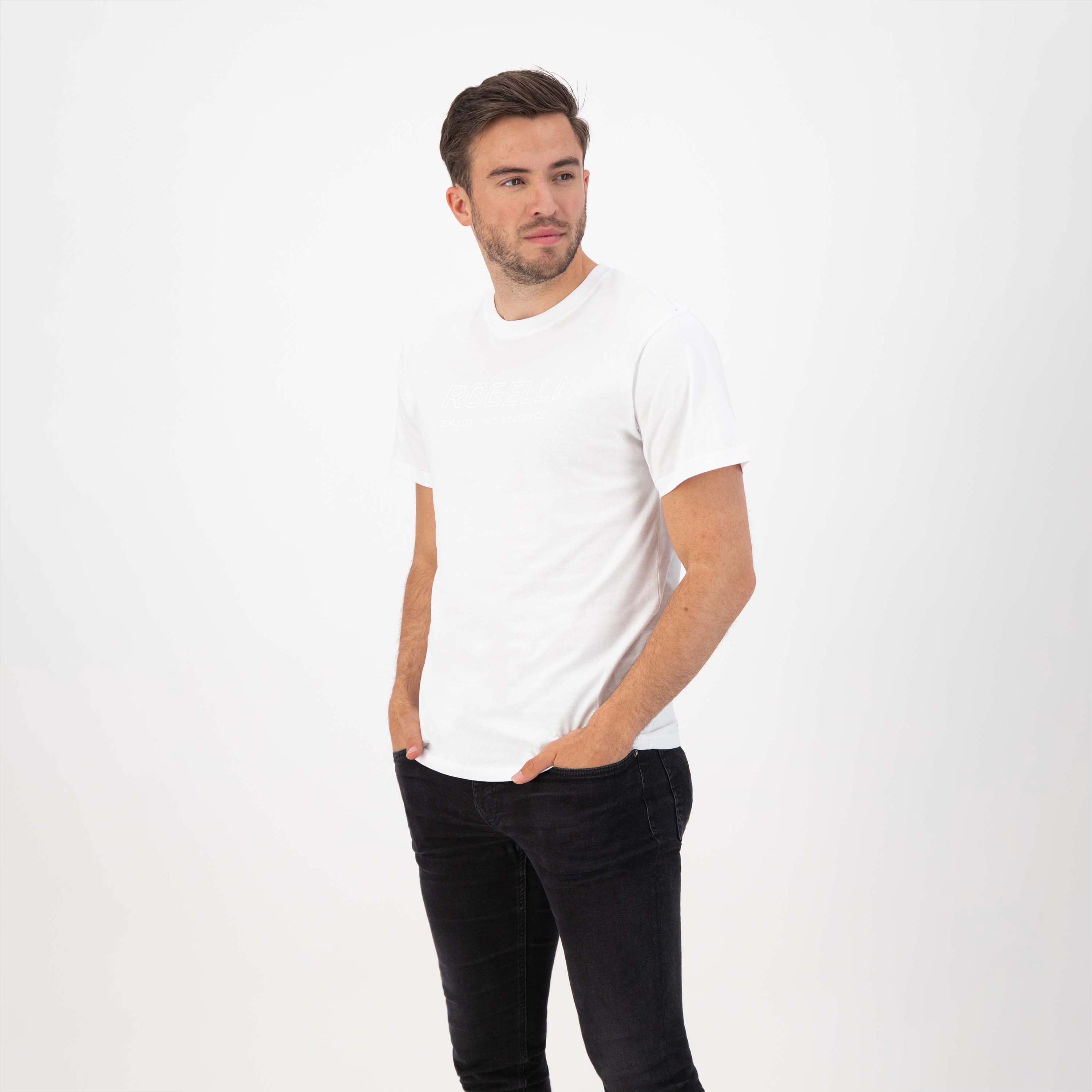 Enjoy Life Graphic T-shirt Men - White