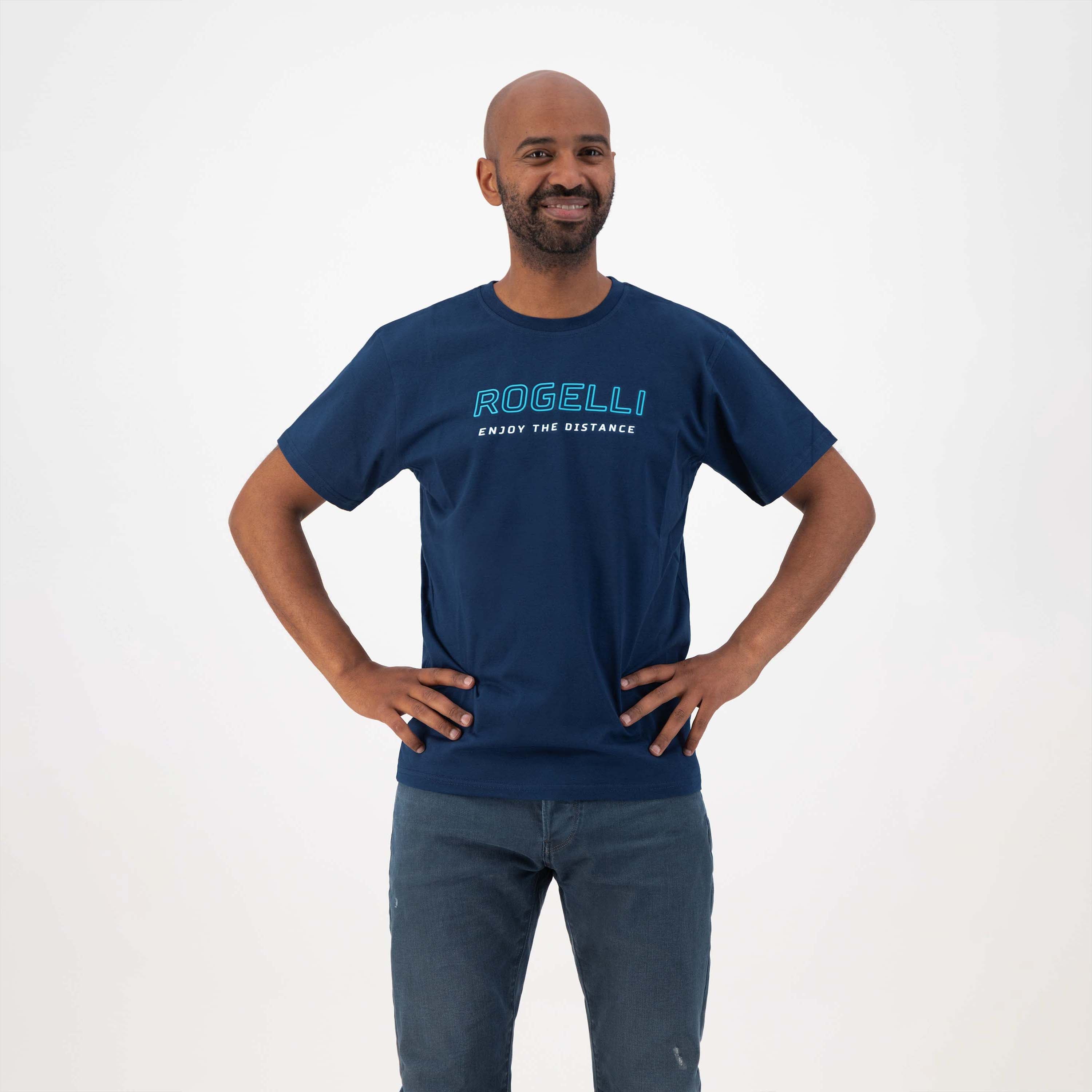 Enjoy Life logo T-shirt Men - Dark blue