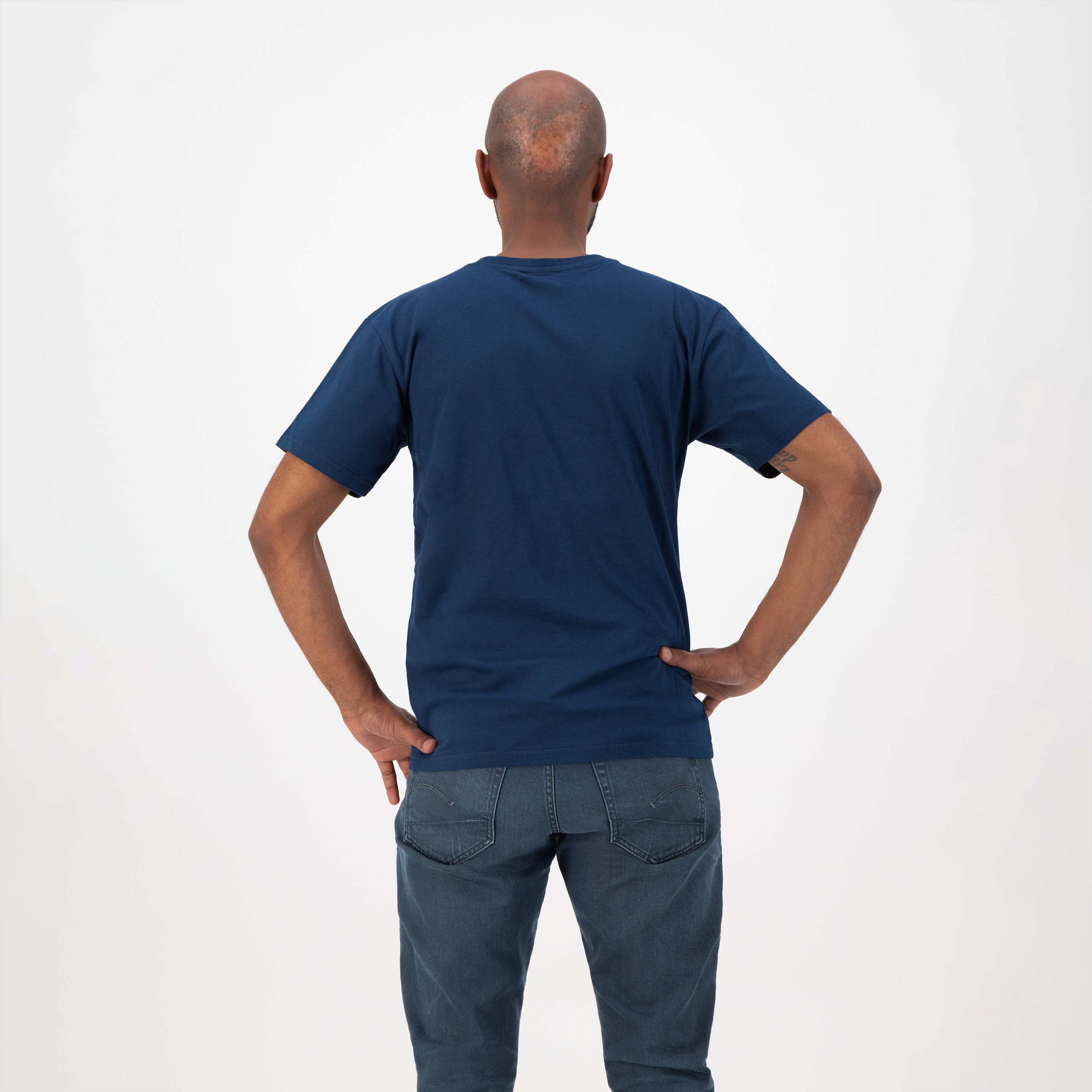 Enjoy Life logo T-shirt Men - Dark blue