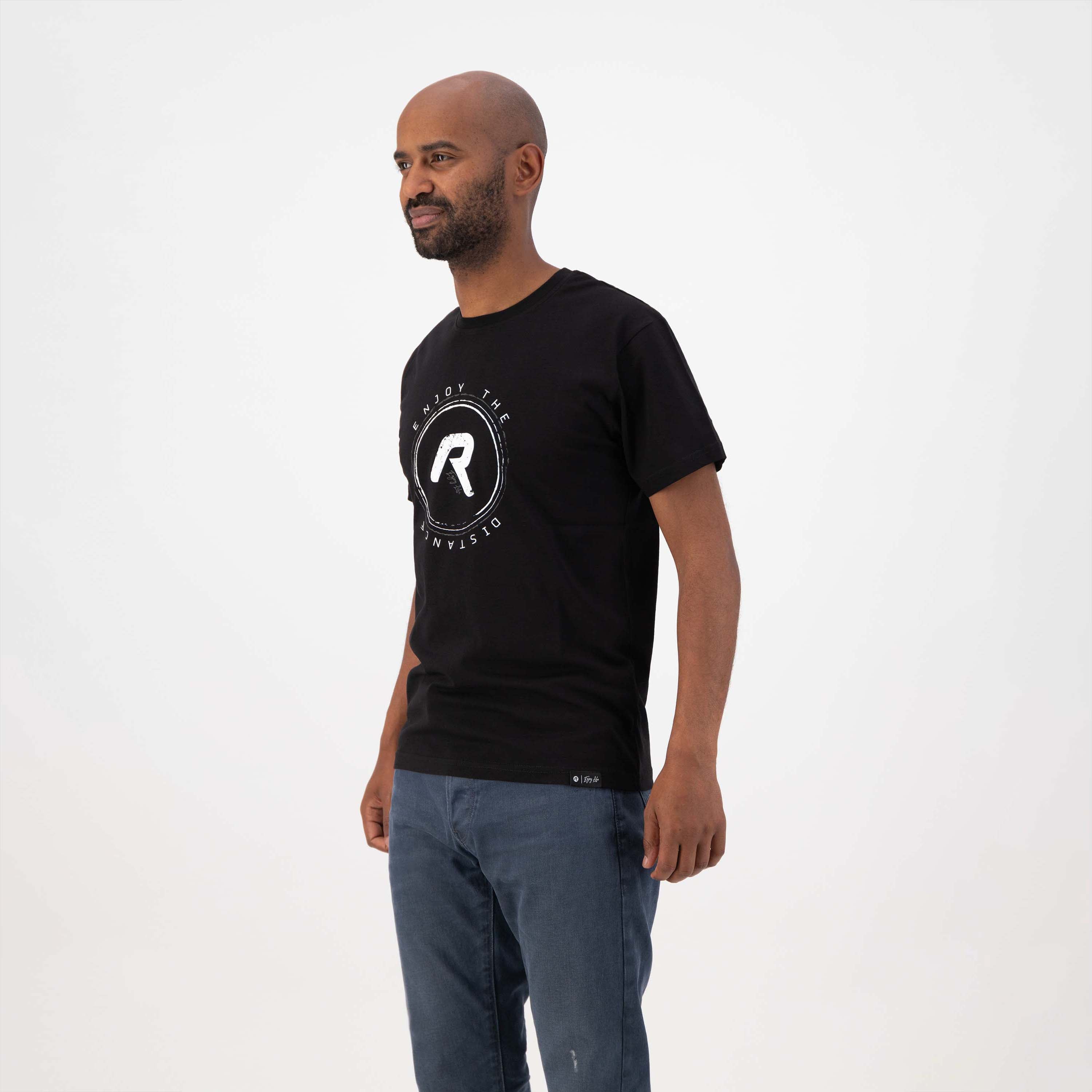 Enjoy Life Graphic T-shirt Men - Black