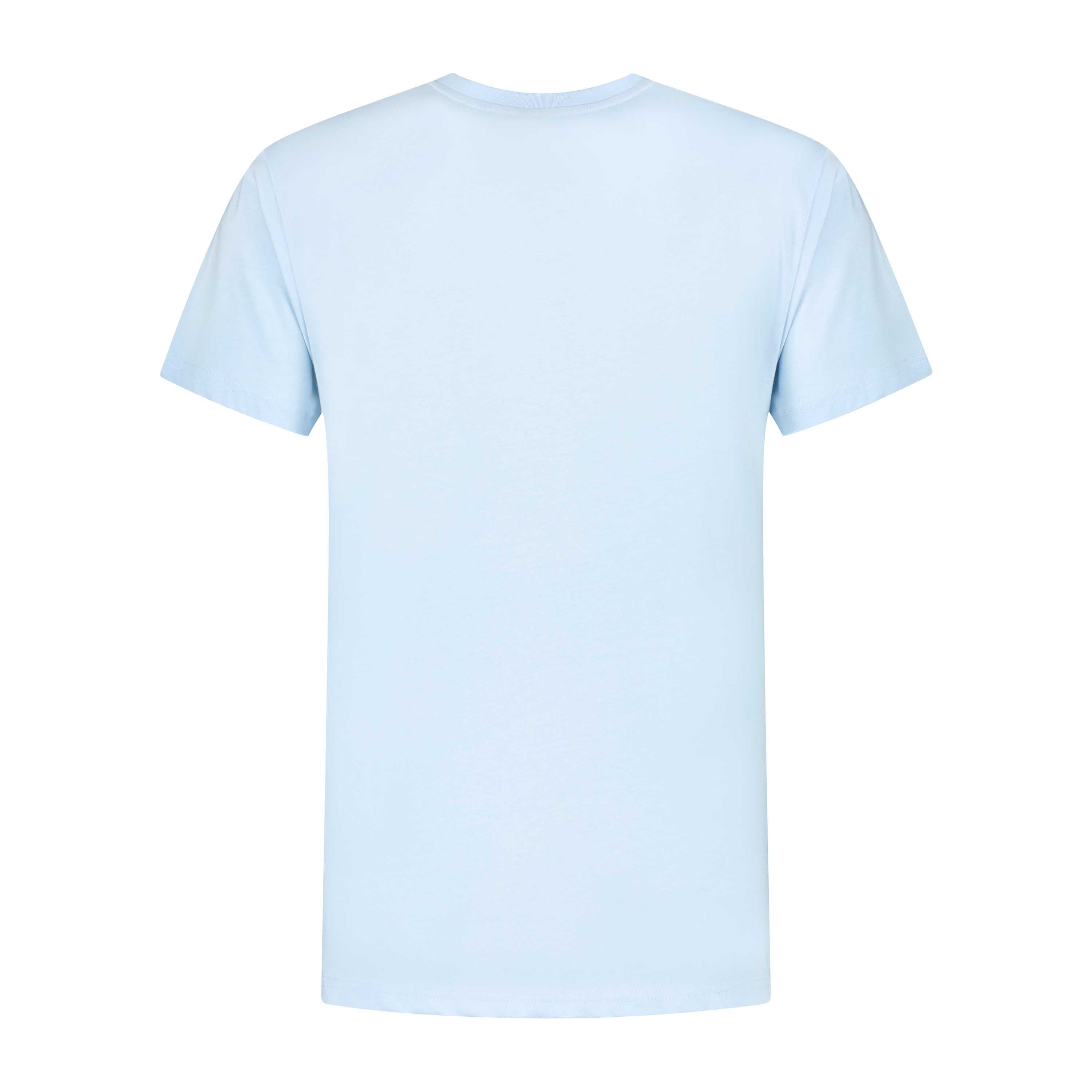 Enjoy Life Graphic T-shirt Men - light blue