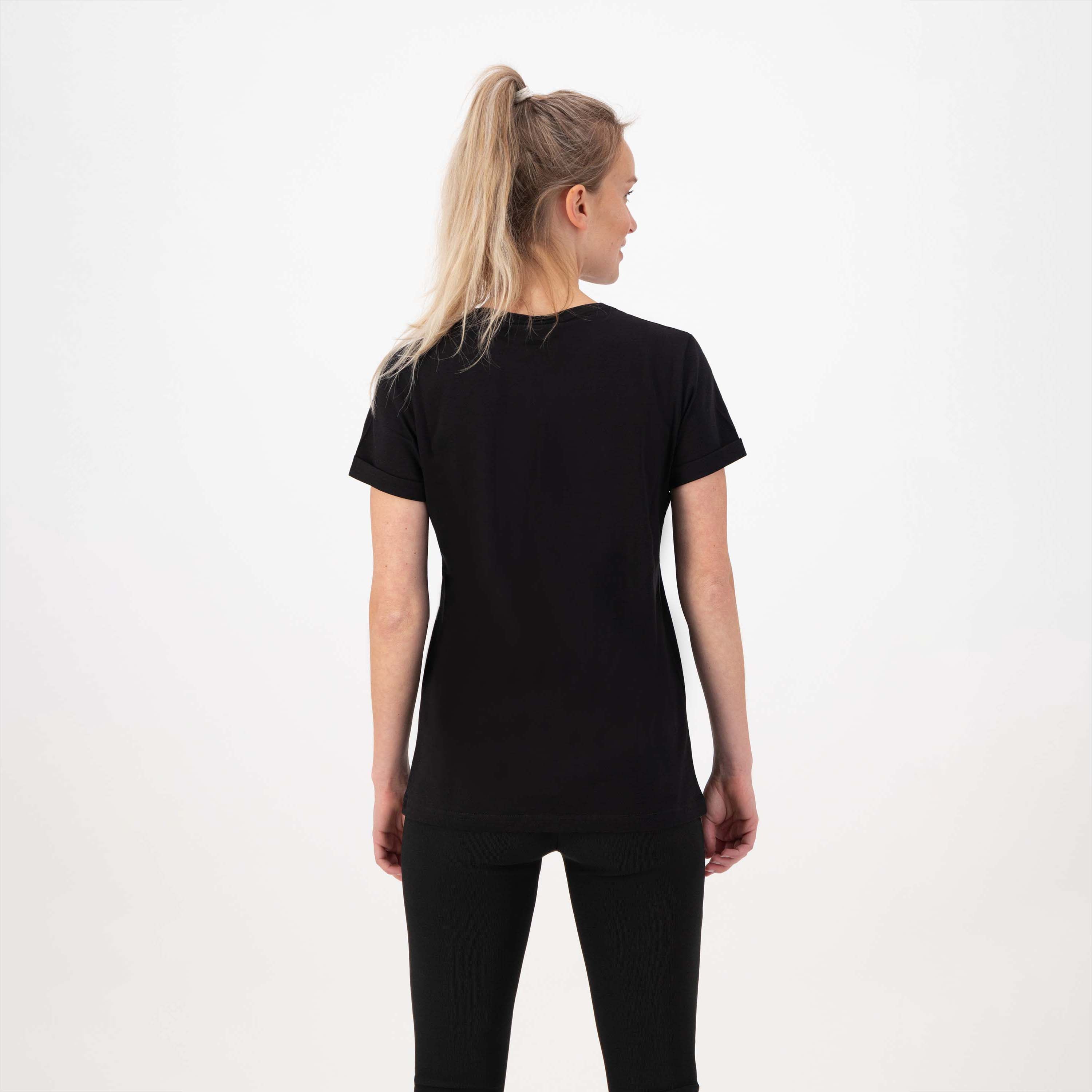 Enjoy life logo T -shirt ladies - Black