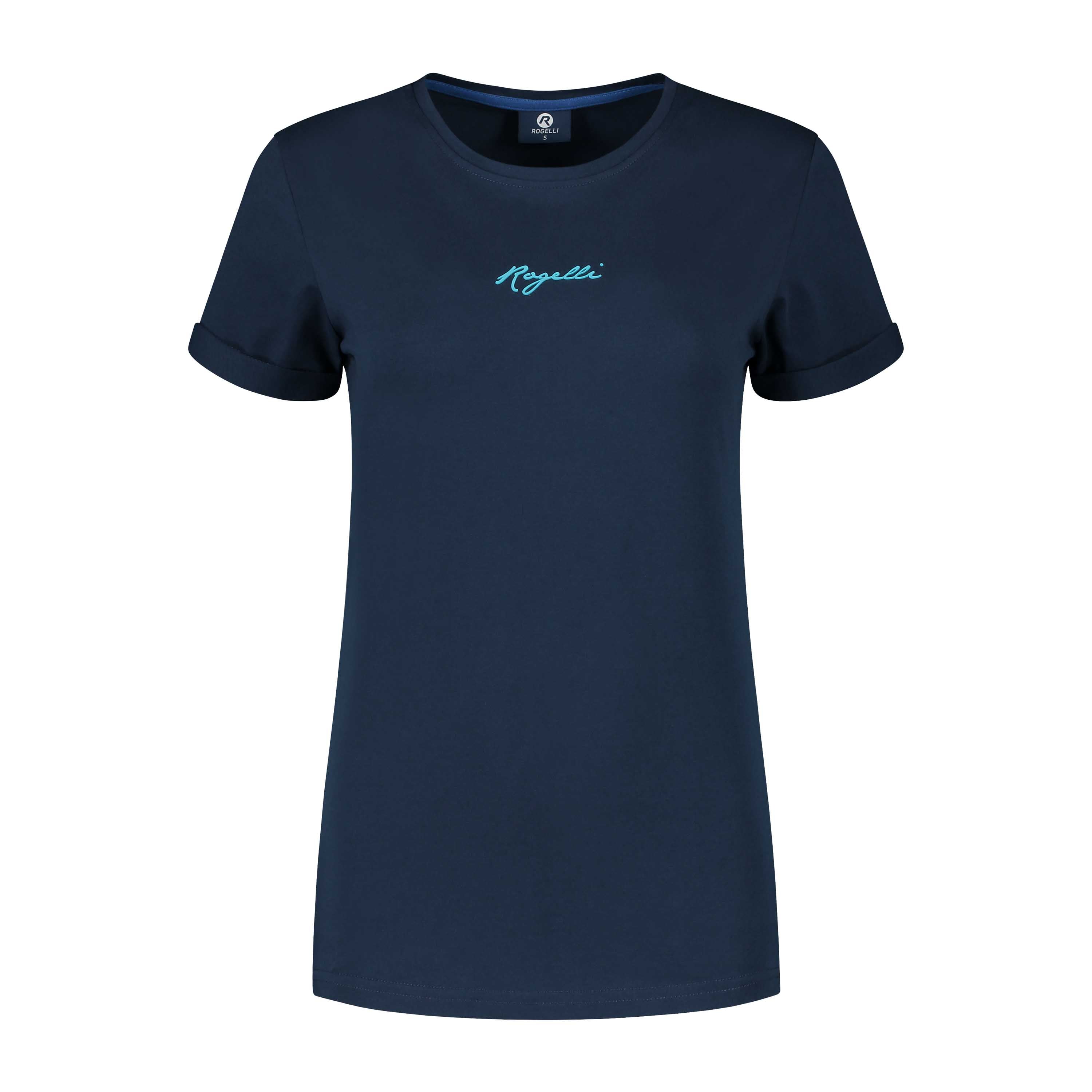 Enjoy life logo T -shirt ladies - Dark blue