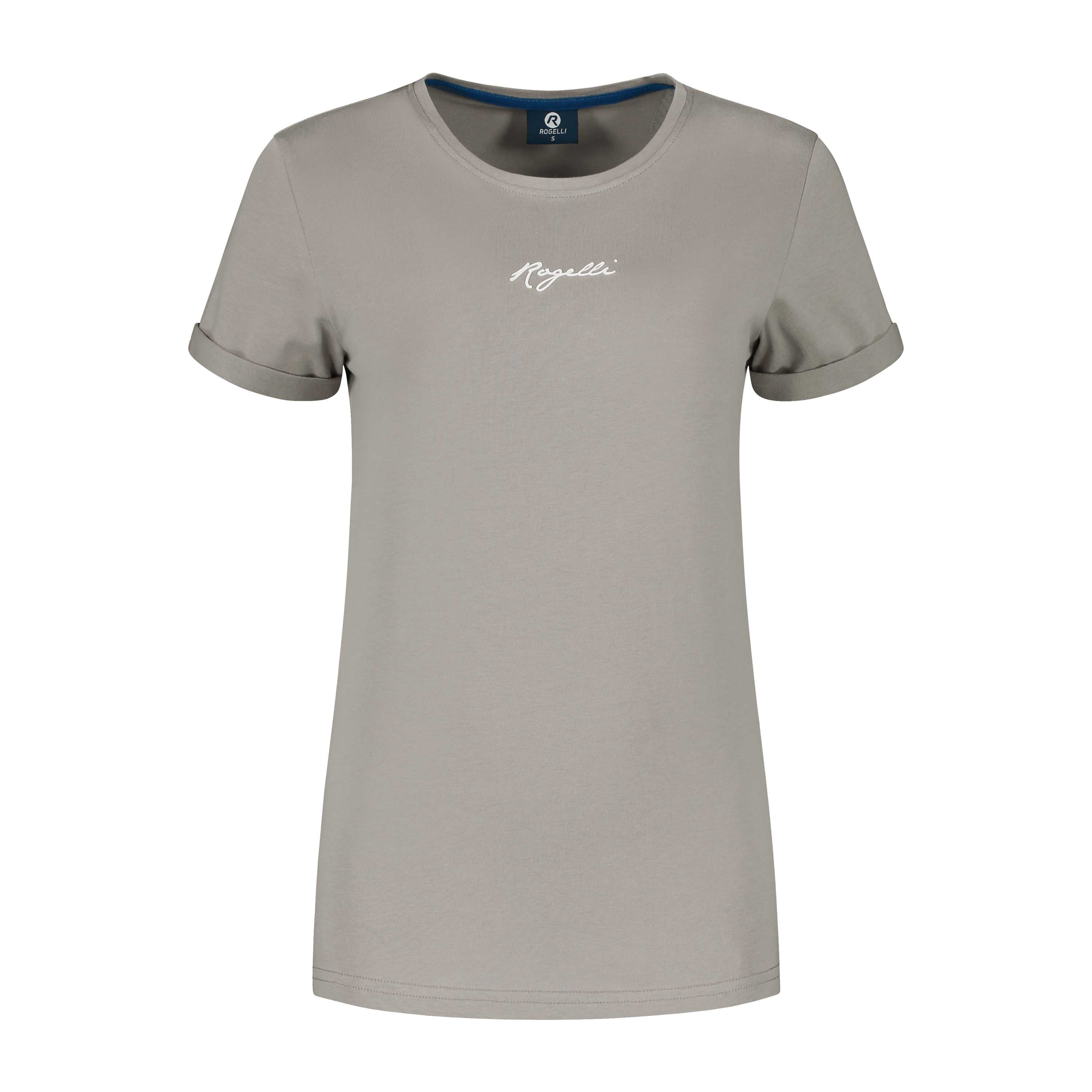 Enjoy Life logo T -shirt Ladies - Taupe