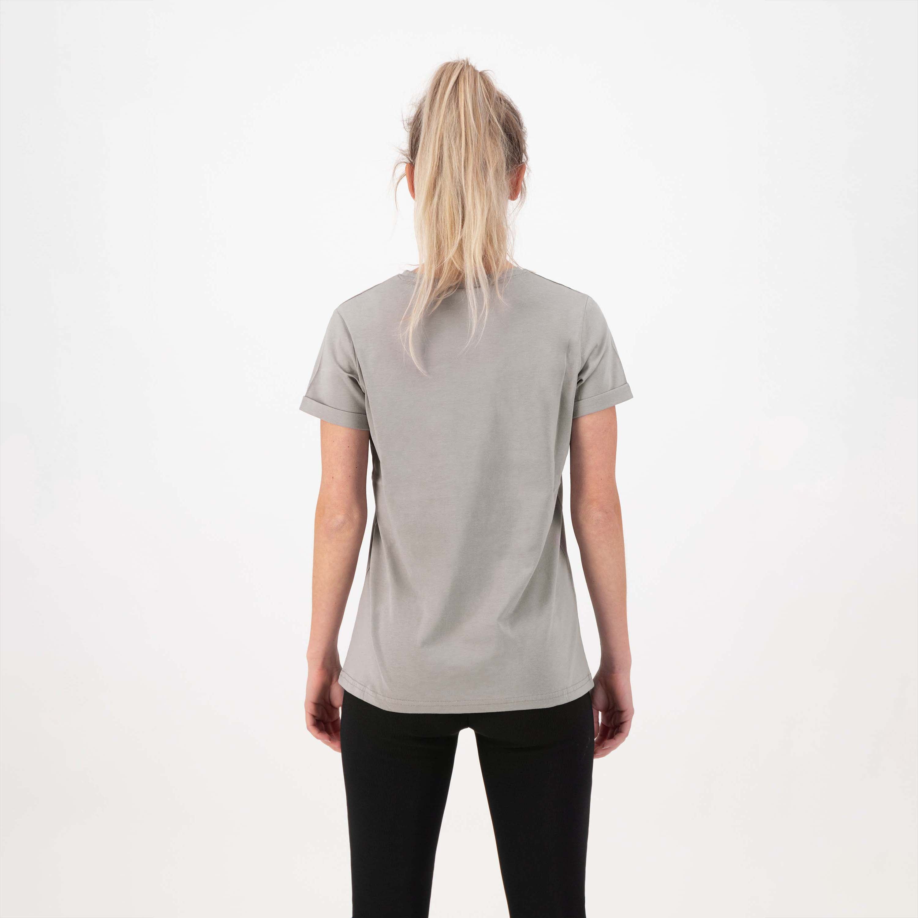 Enjoy Life logo T -shirt Ladies - Taupe