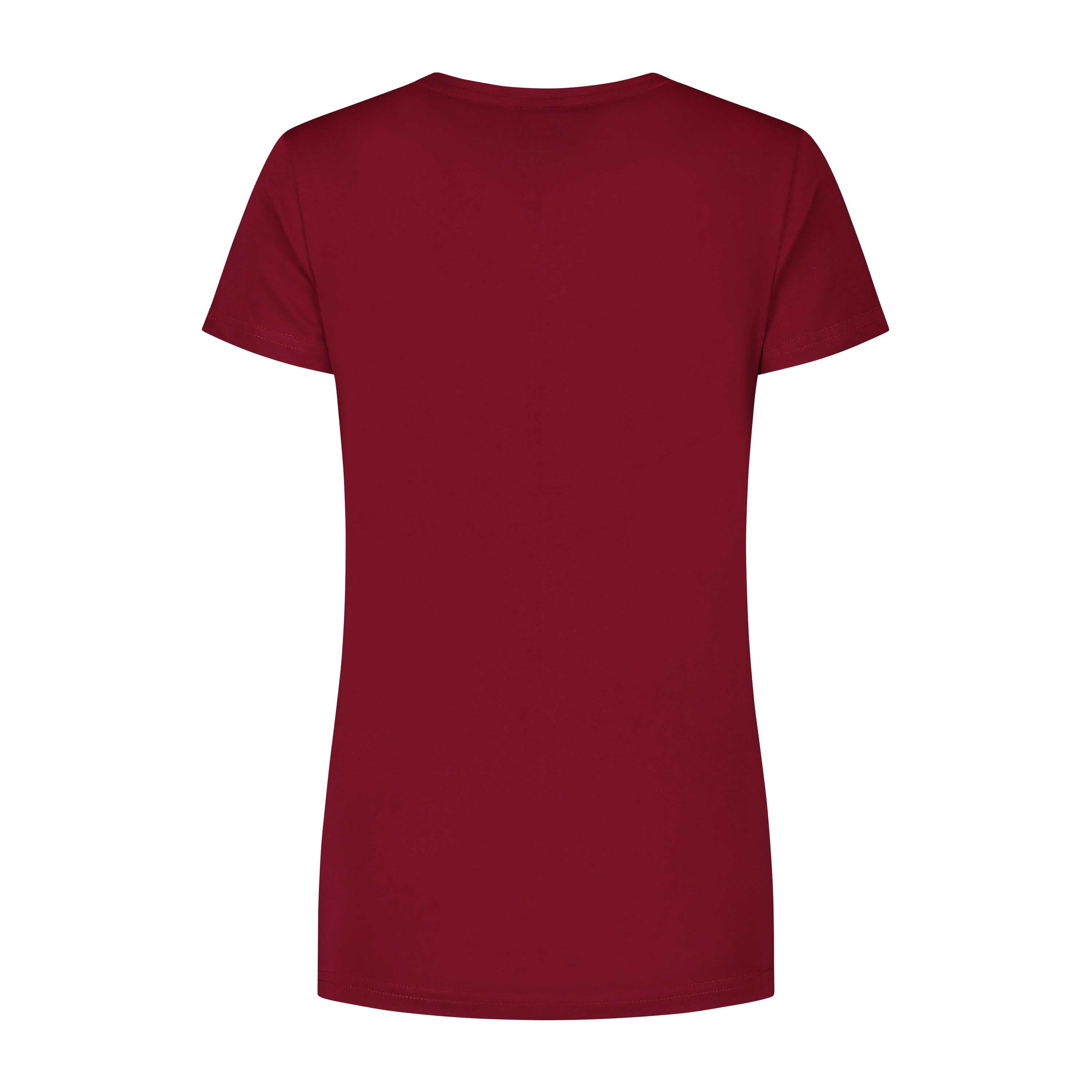 Enjoy Life Graphic T -shirt Ladies - Bordeaux