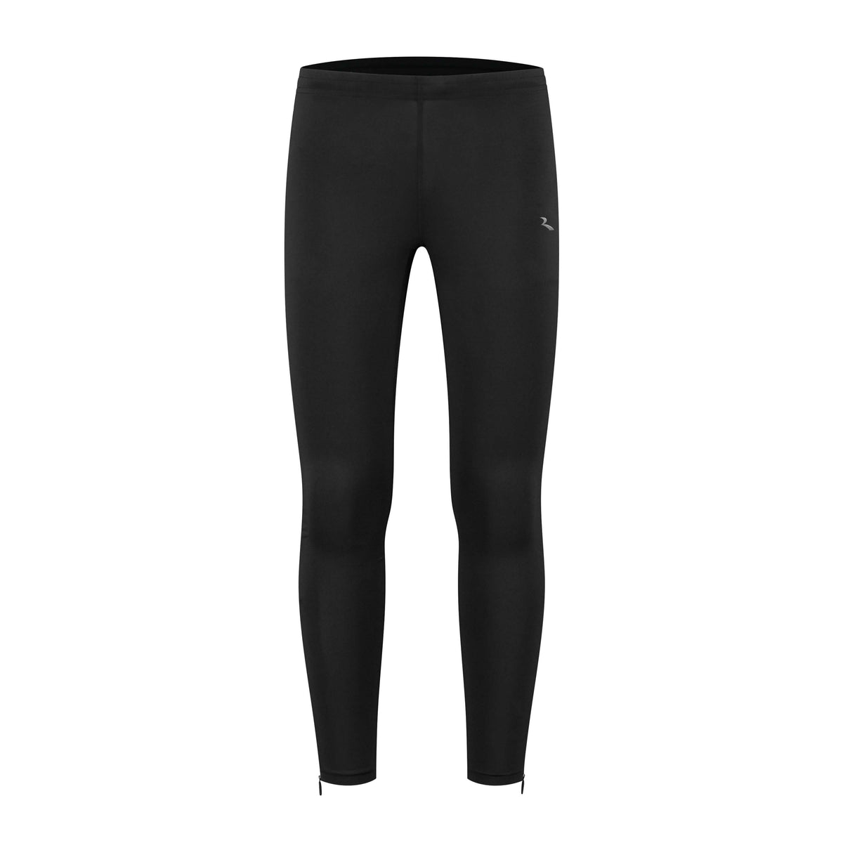 Rogelli Core lange hardloopbroek heren zwart voorkant.