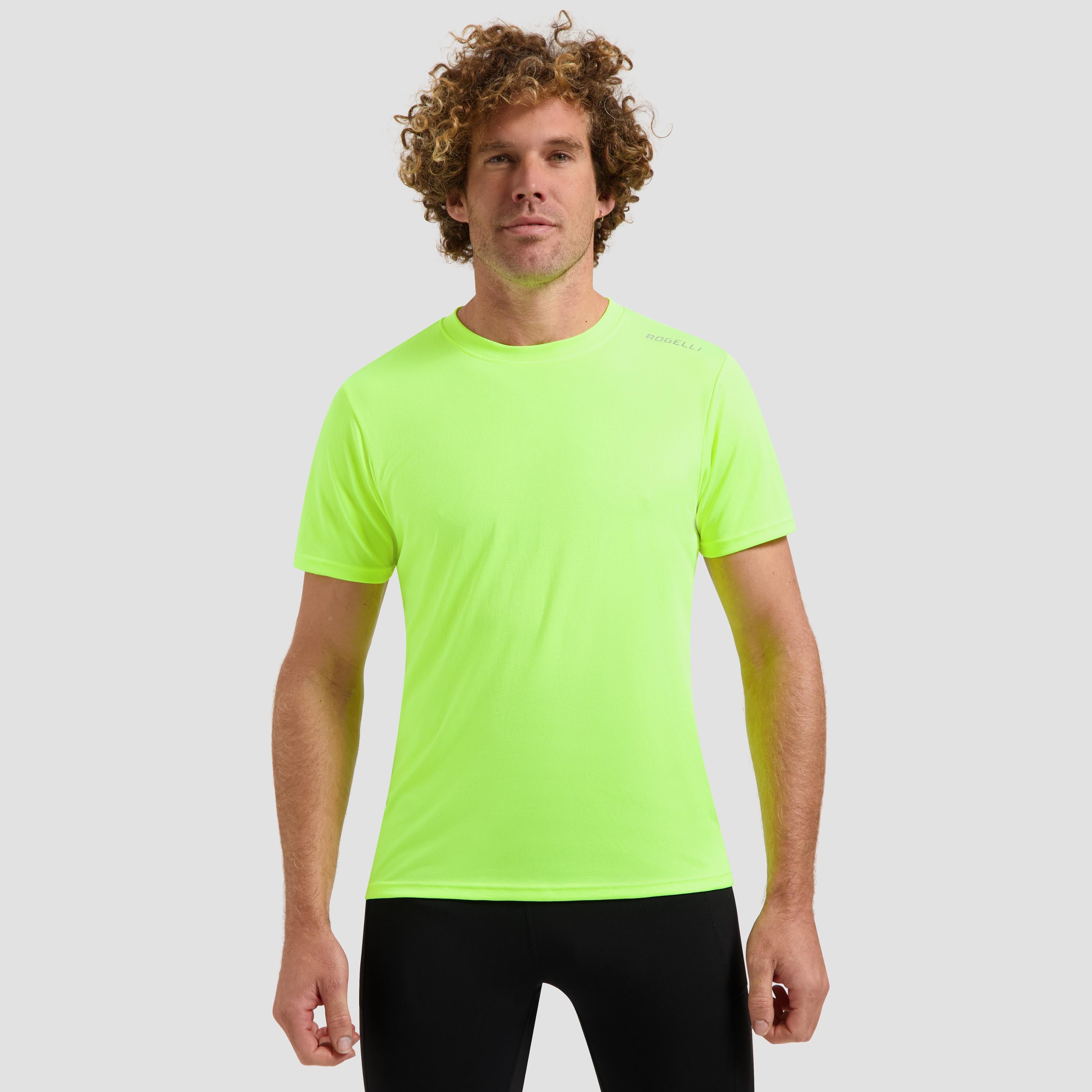 Promo running shirt - Neon Geel