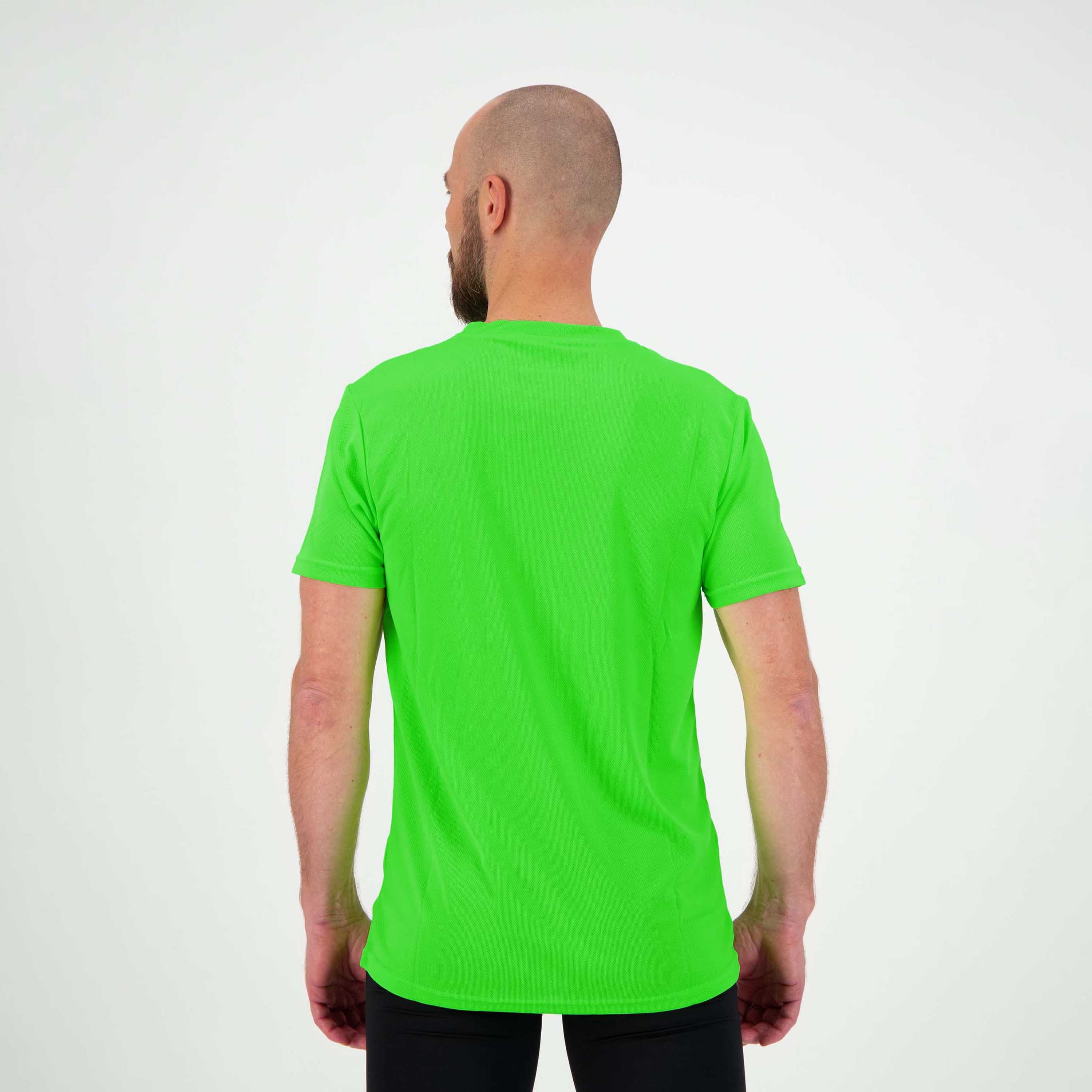 Promo running shirt - Neon Green