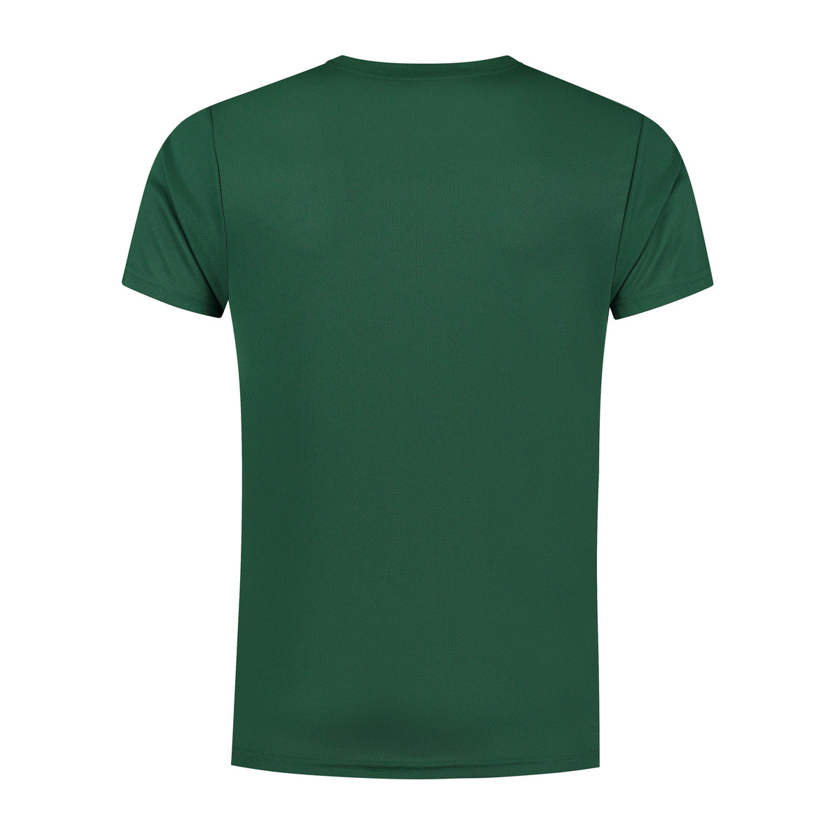 Rogelli Promo shirt korte mouw heren legergroen achterkant.