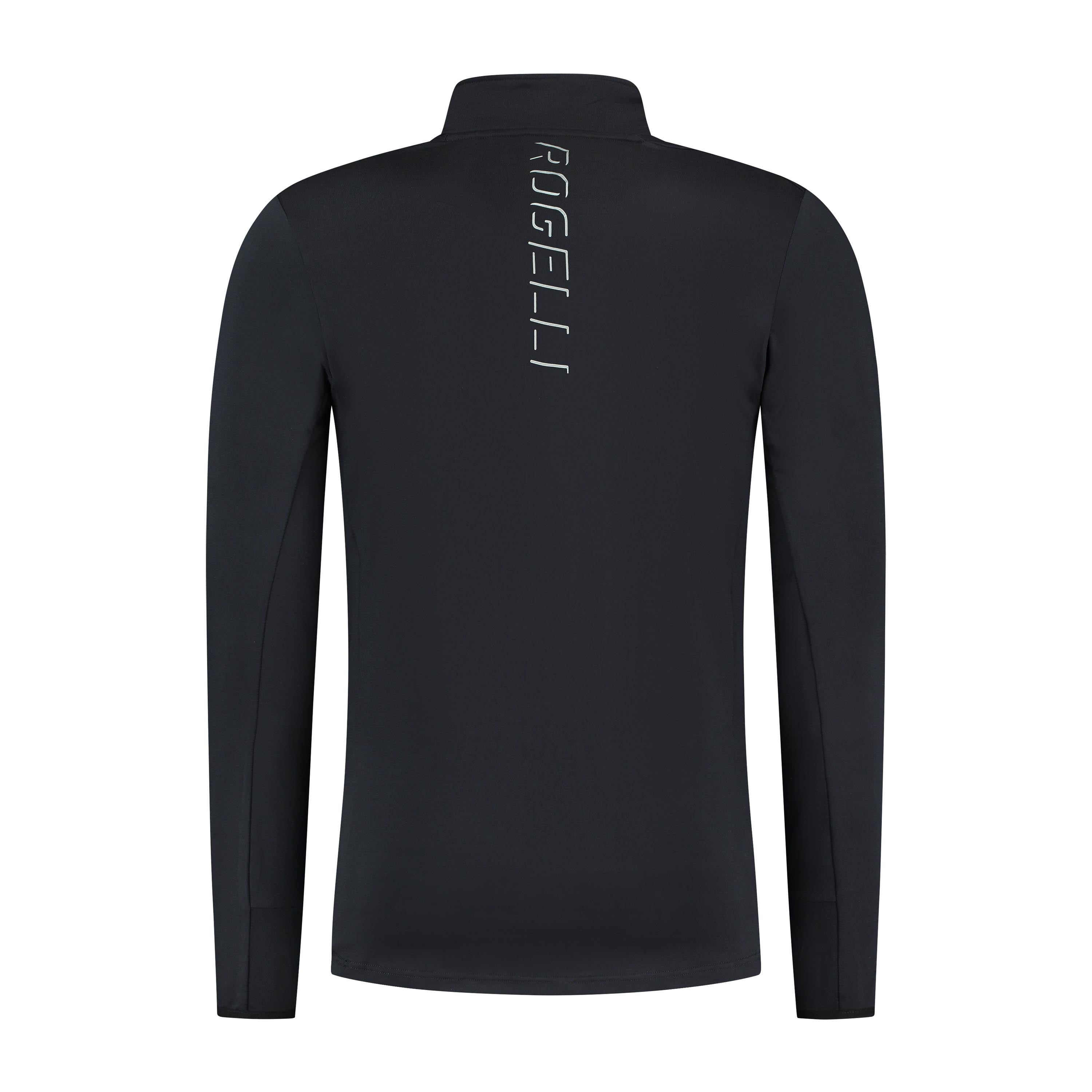 Core Running top long sleeve 1/2 zip Men - Black