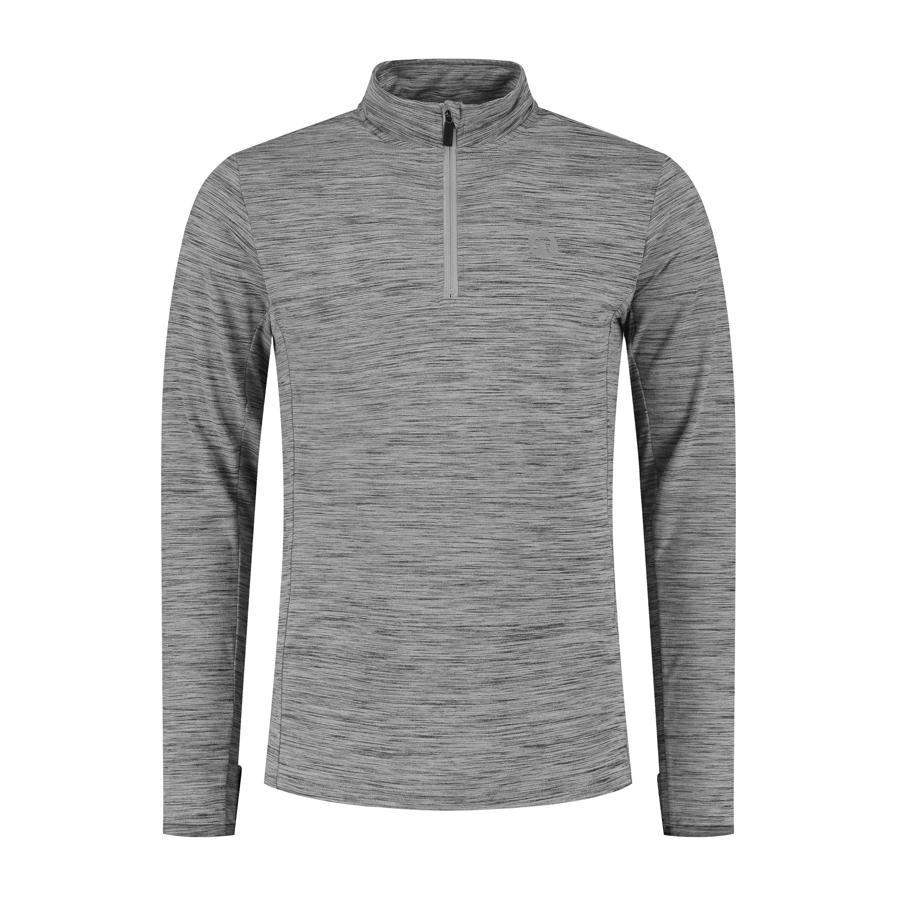 Core Running top long sleeve 1/2 zip Men - Gray
