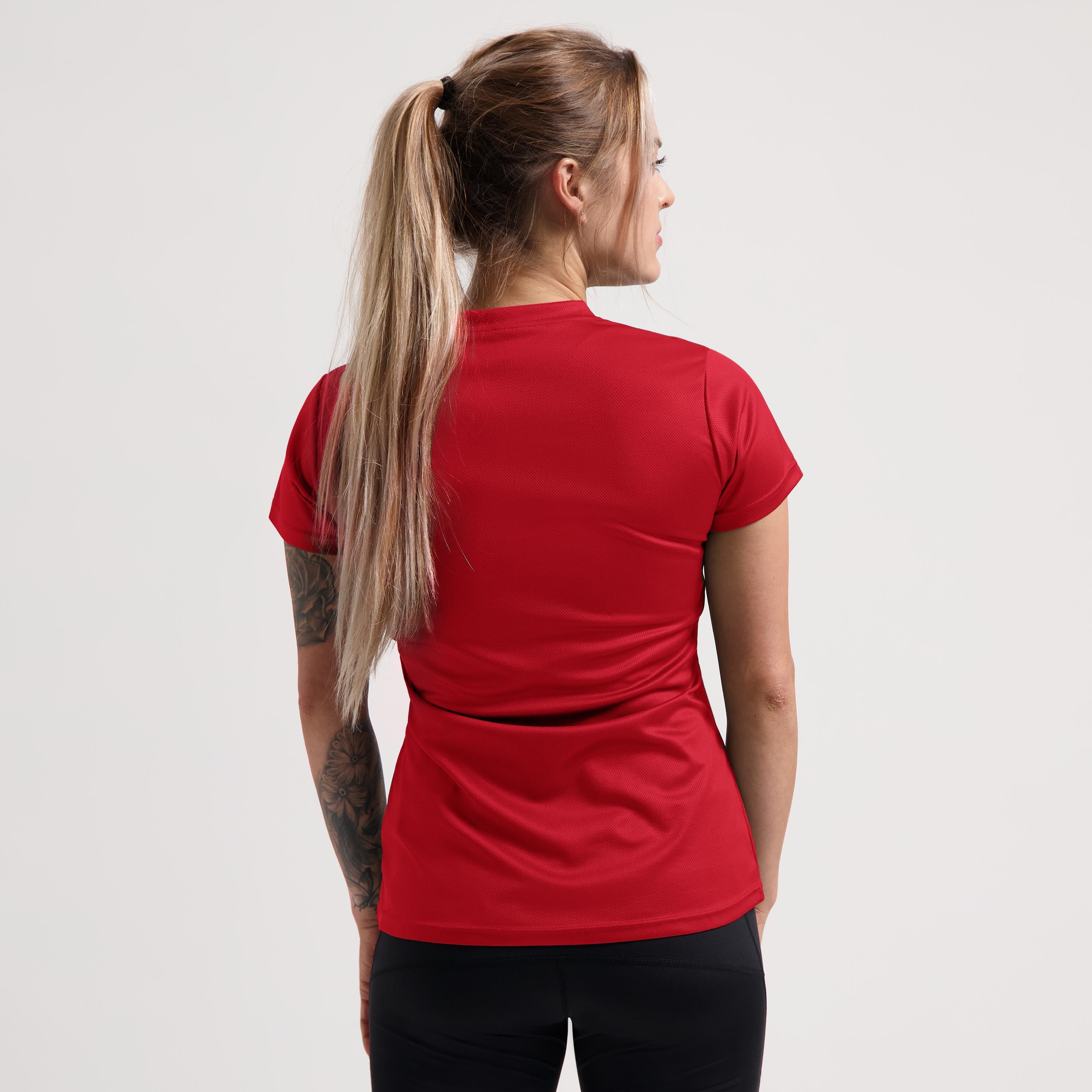 Promo running shirt ladies - Red