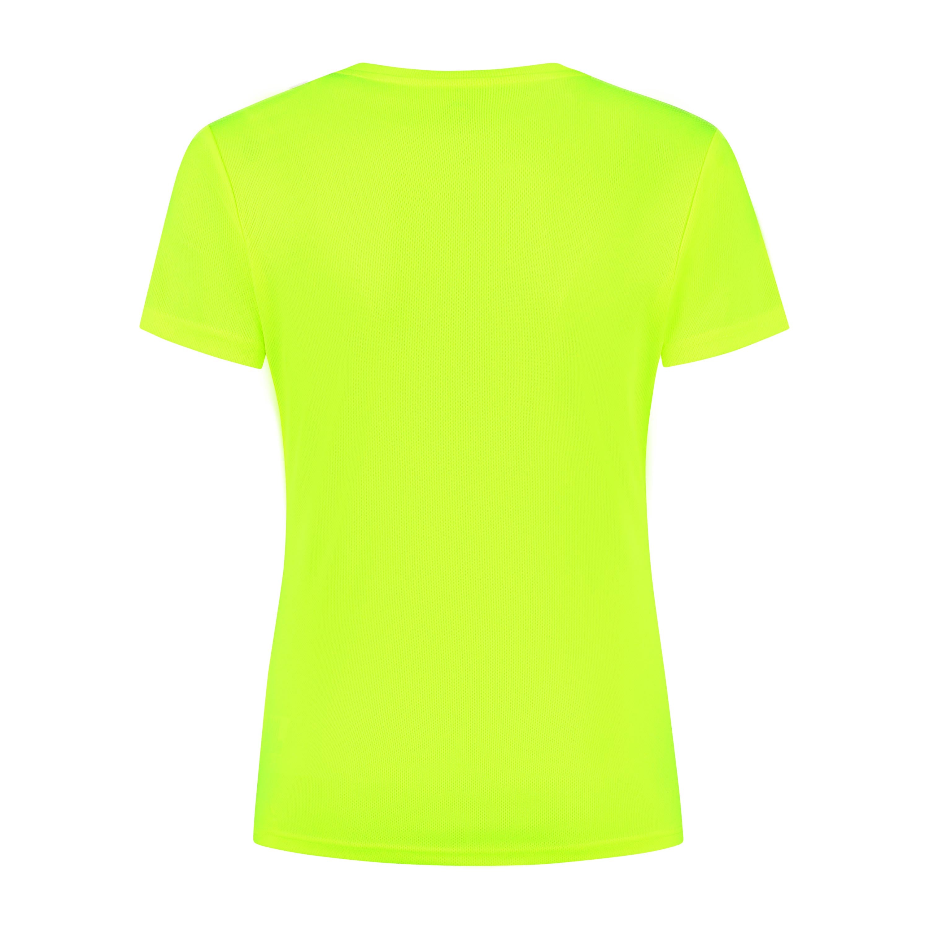 Promo running shirt ladies - neon yellow