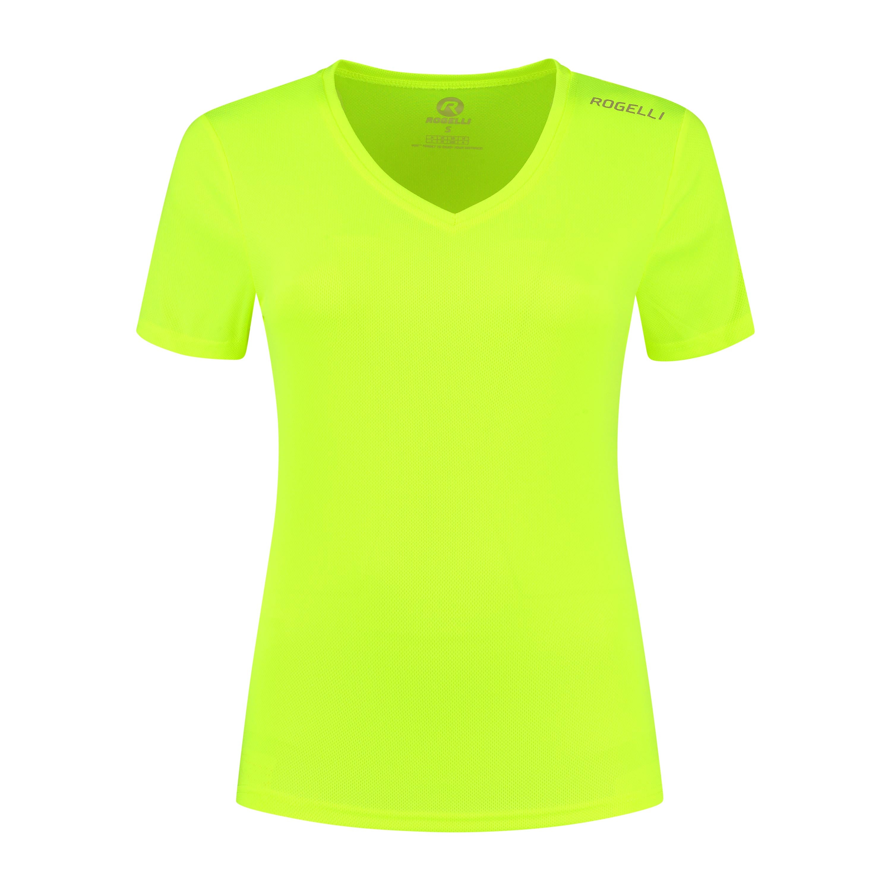 Promo running shirt ladies - neon yellow