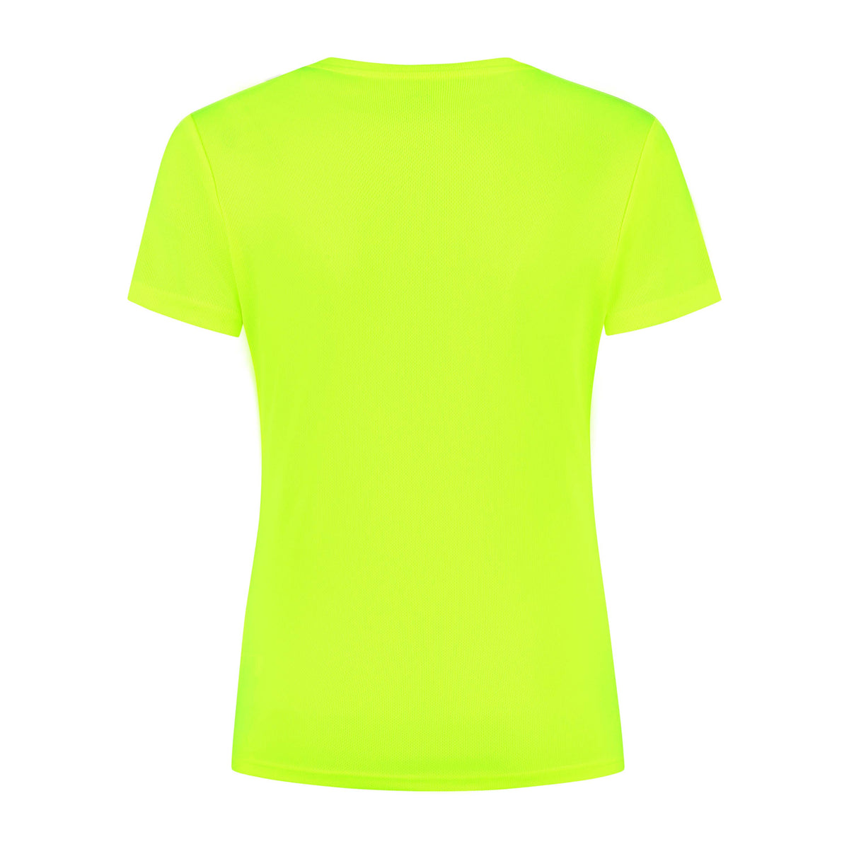 Rogelli Promo chemise Manches courtes Femme le fluor revient.