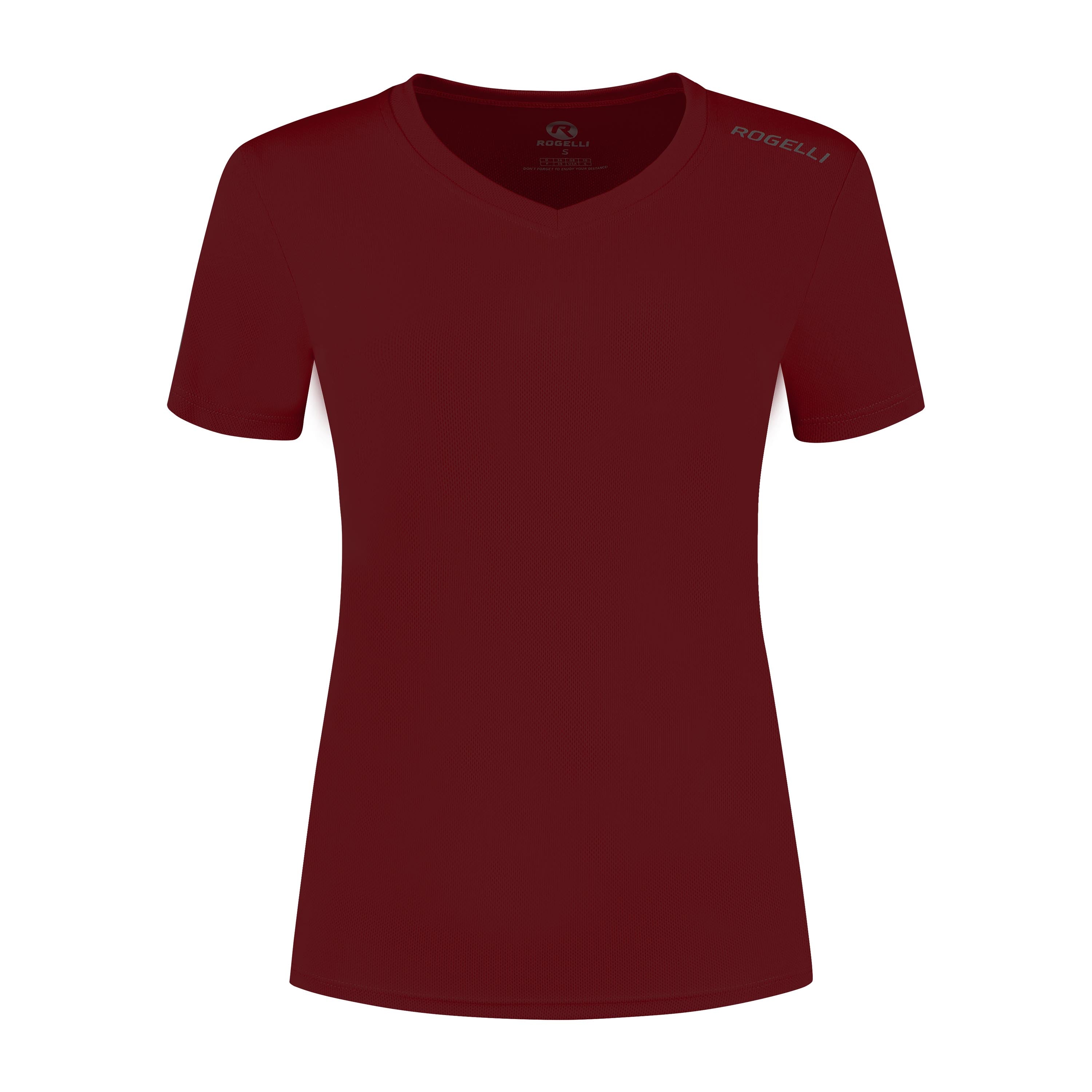 Promo running shirt ladies - Bordeaux
