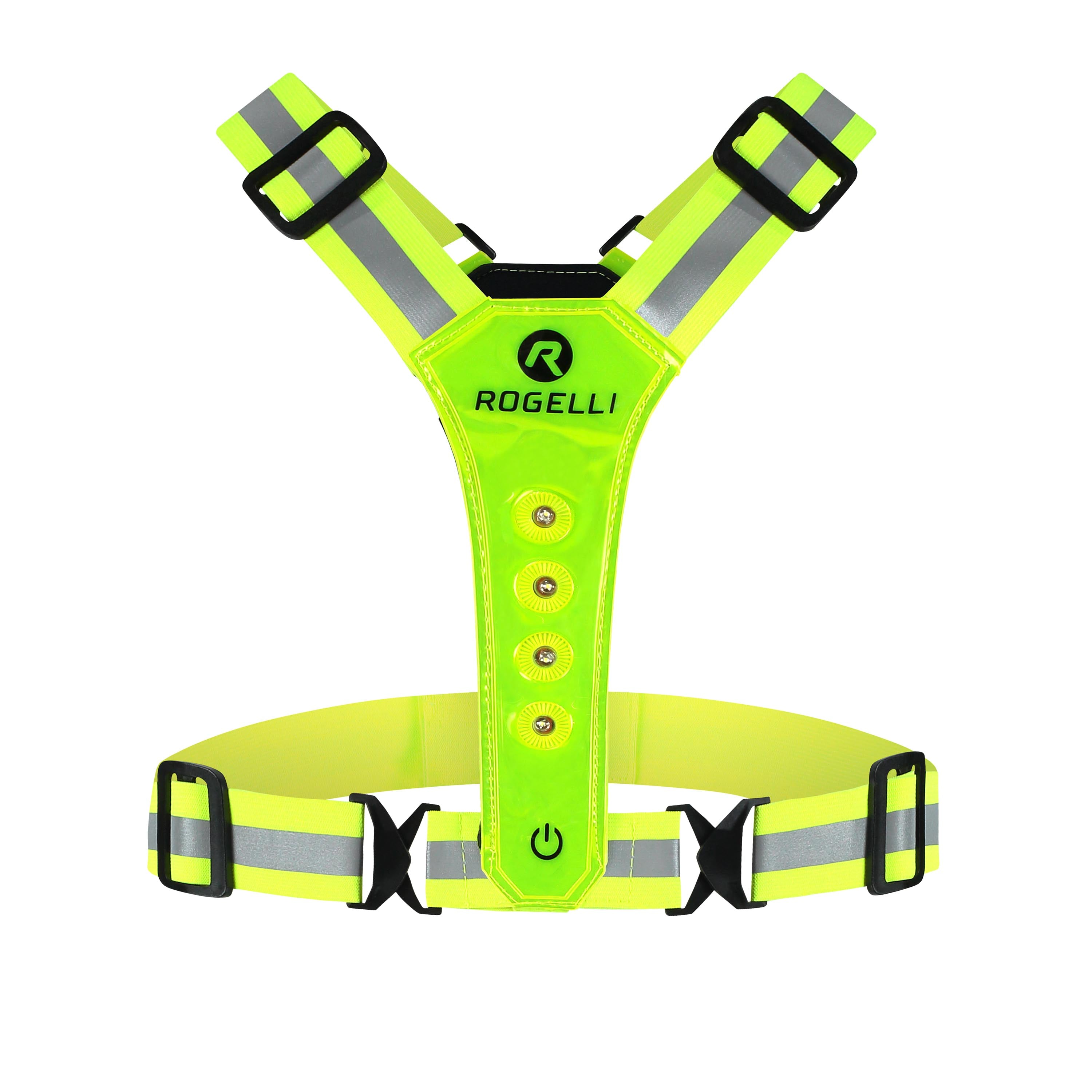 LED vest - neon yellow