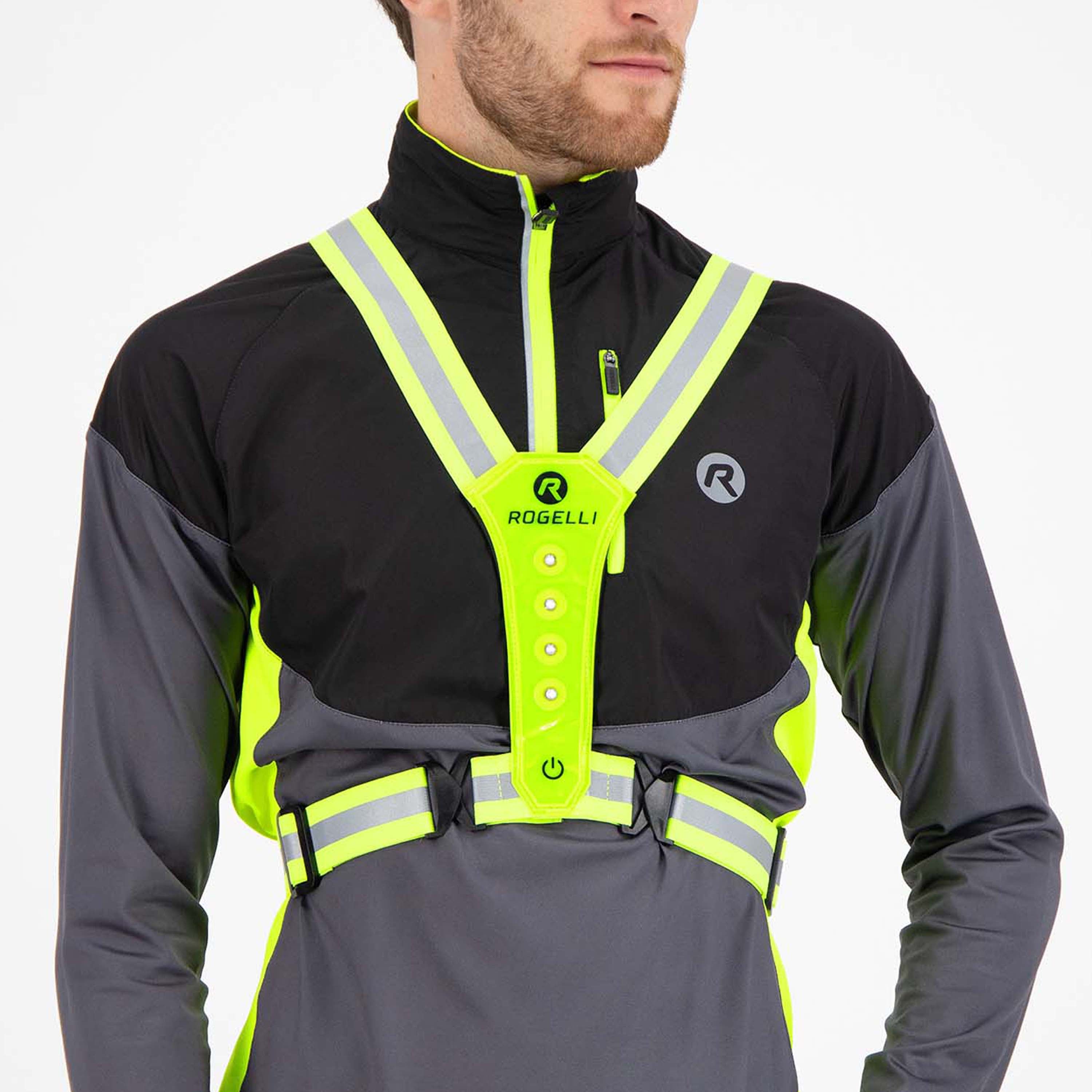 LED vest - neon yellow