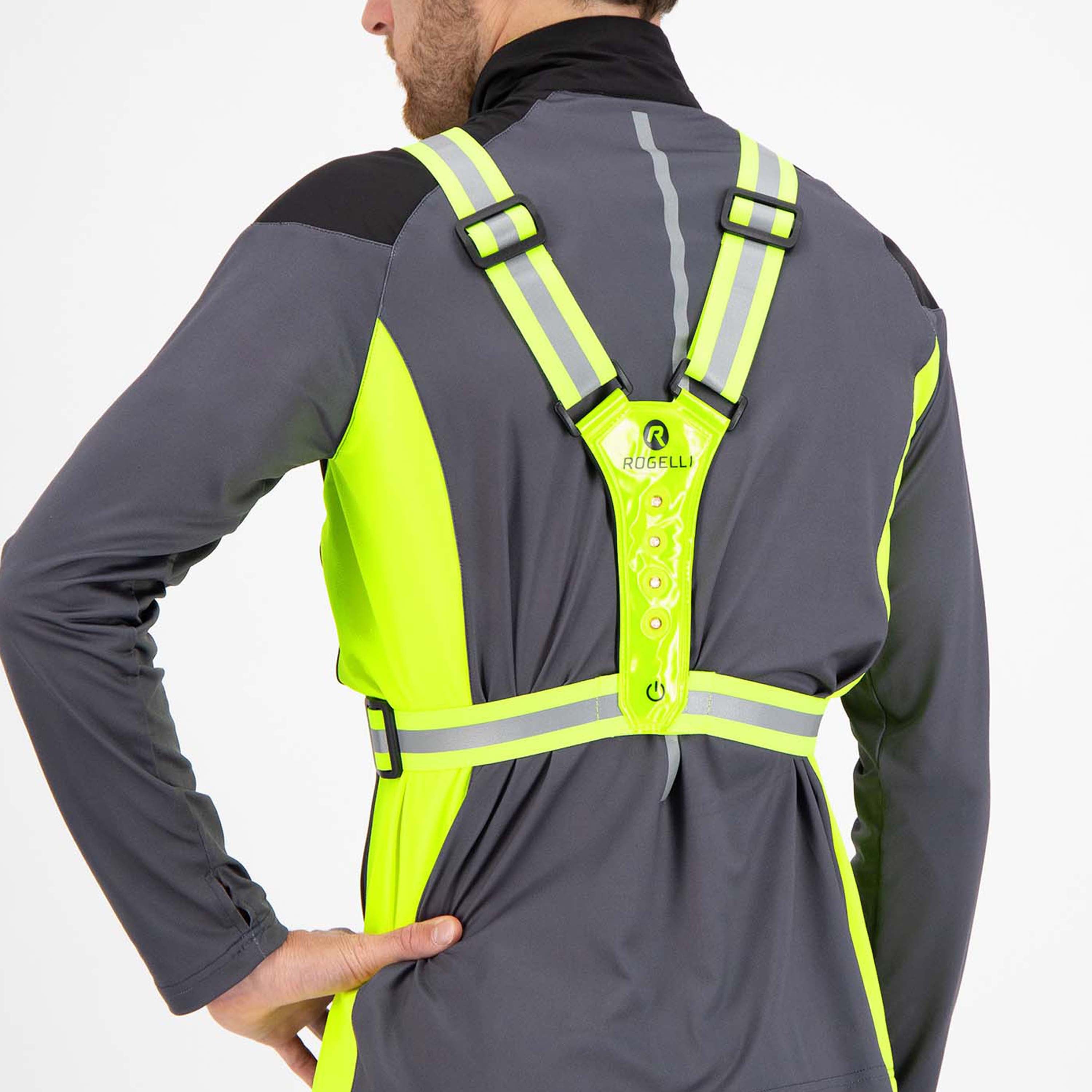 LED vest - neon yellow