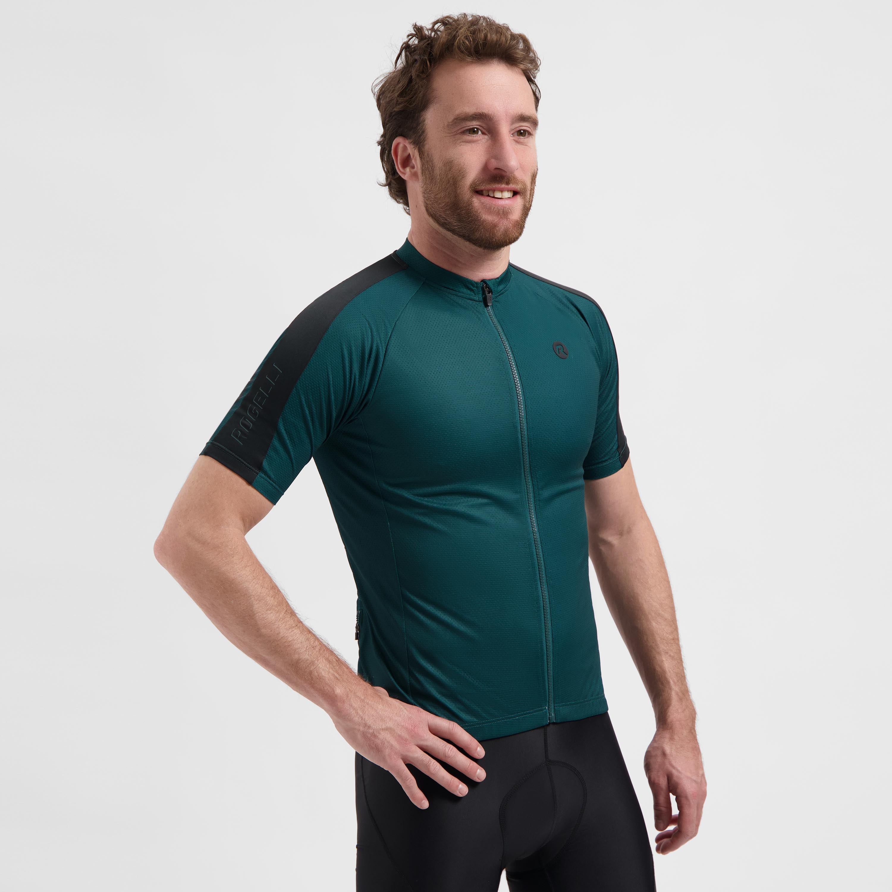 Explore Men's Cycling Jersey - Deep Teal