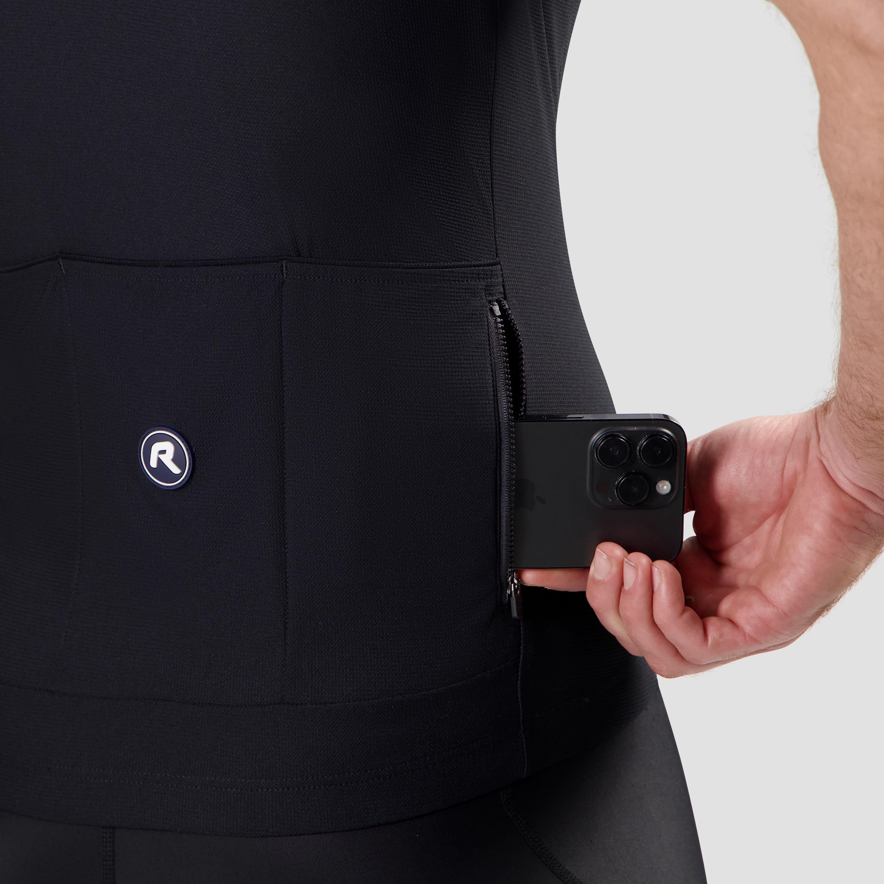 Core Block bicycle shirt Men - black/light blue/dark blue