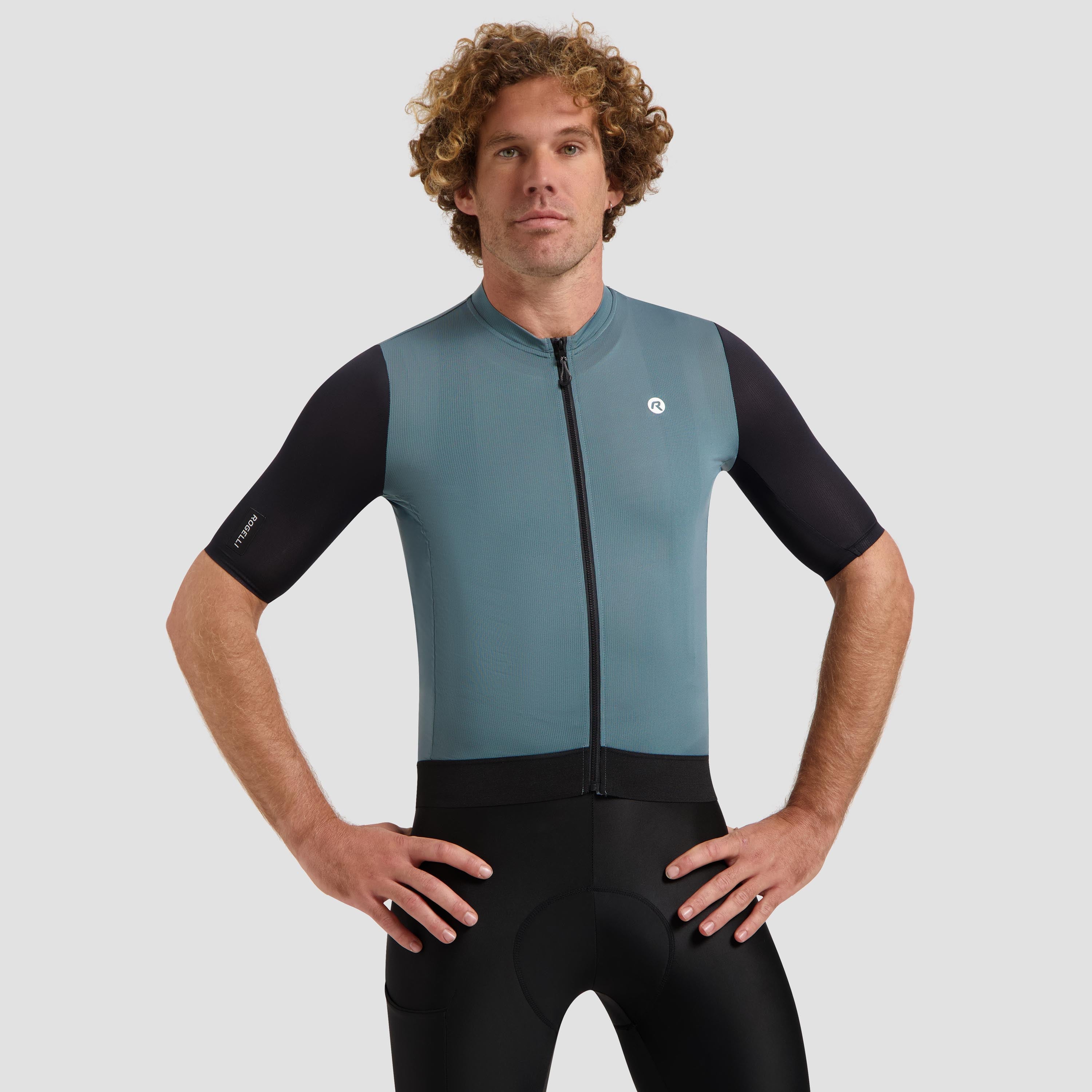 Distance II bicycle shirt Men - Blue/Black