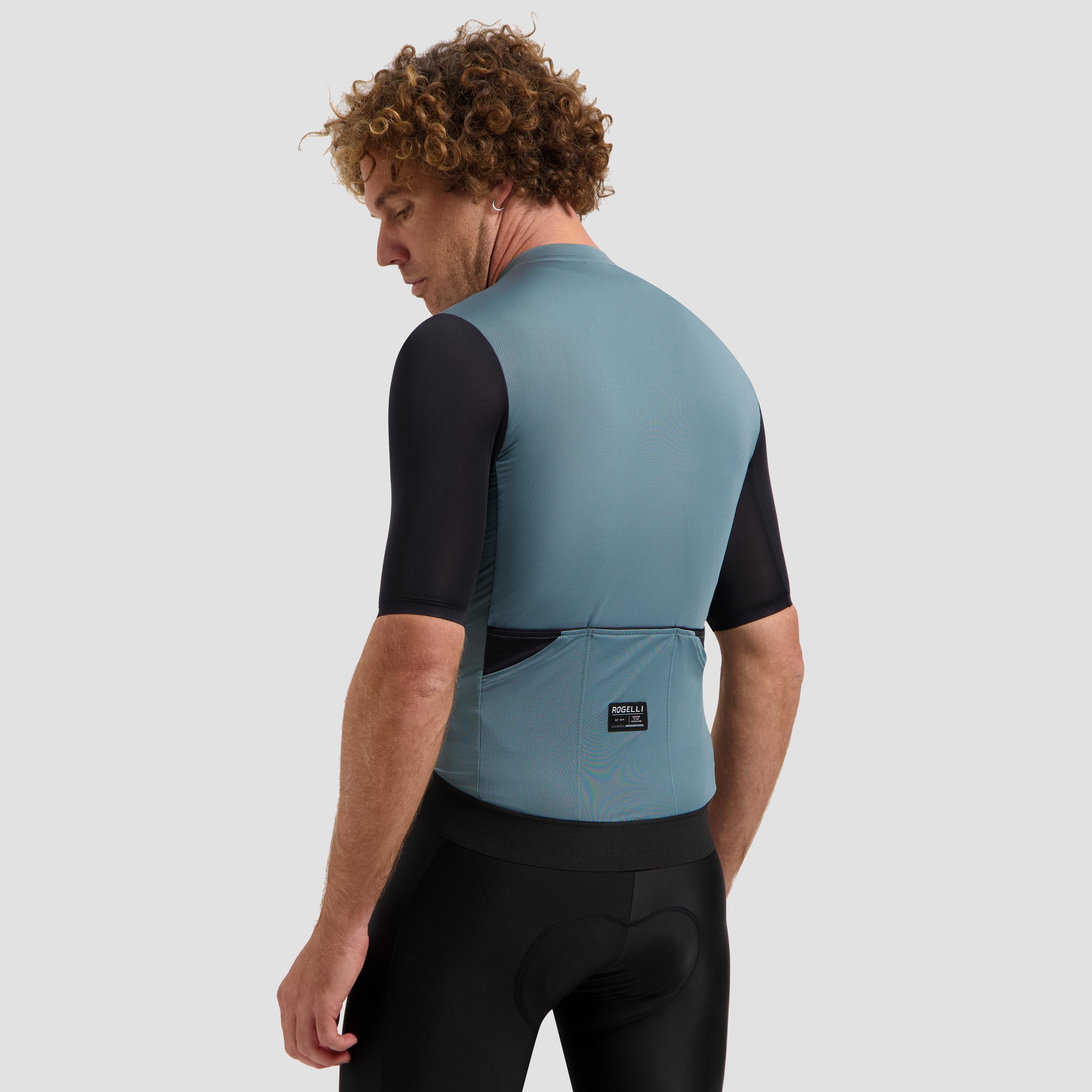 Distance II bicycle shirt Men - Blue/Black