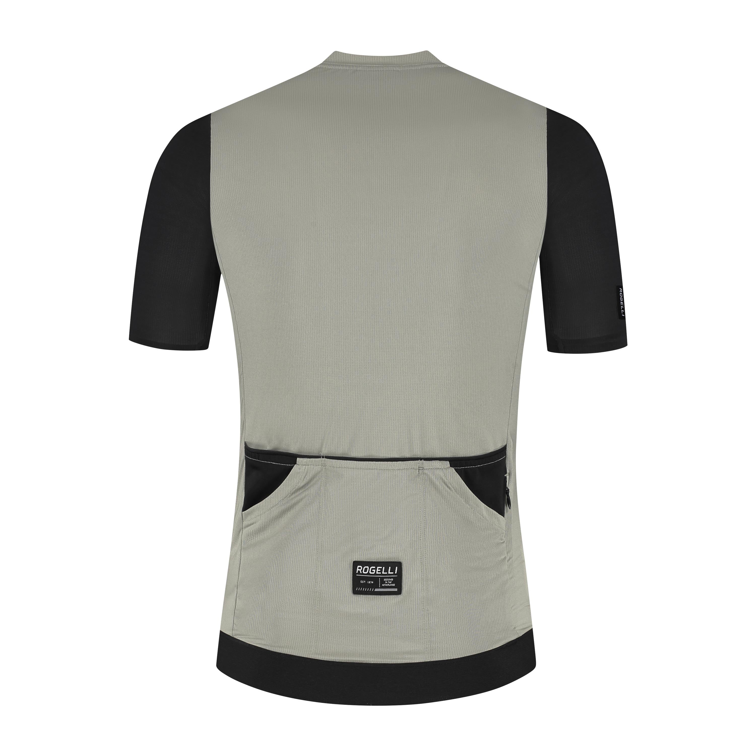Distance II bicycle shirt Men - Taupe/Black