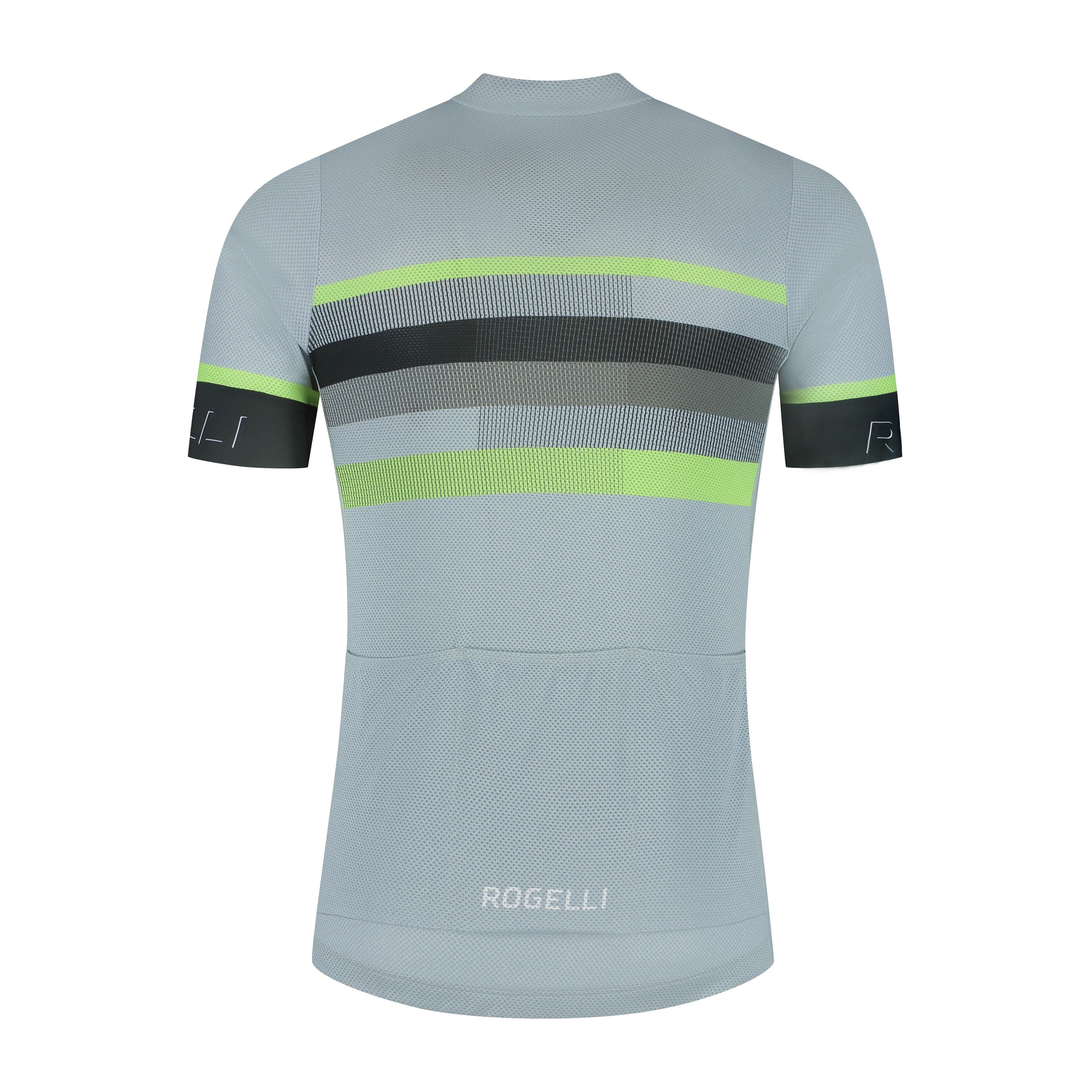 Hero II Fietsshirt Heren - Grijs/Lime