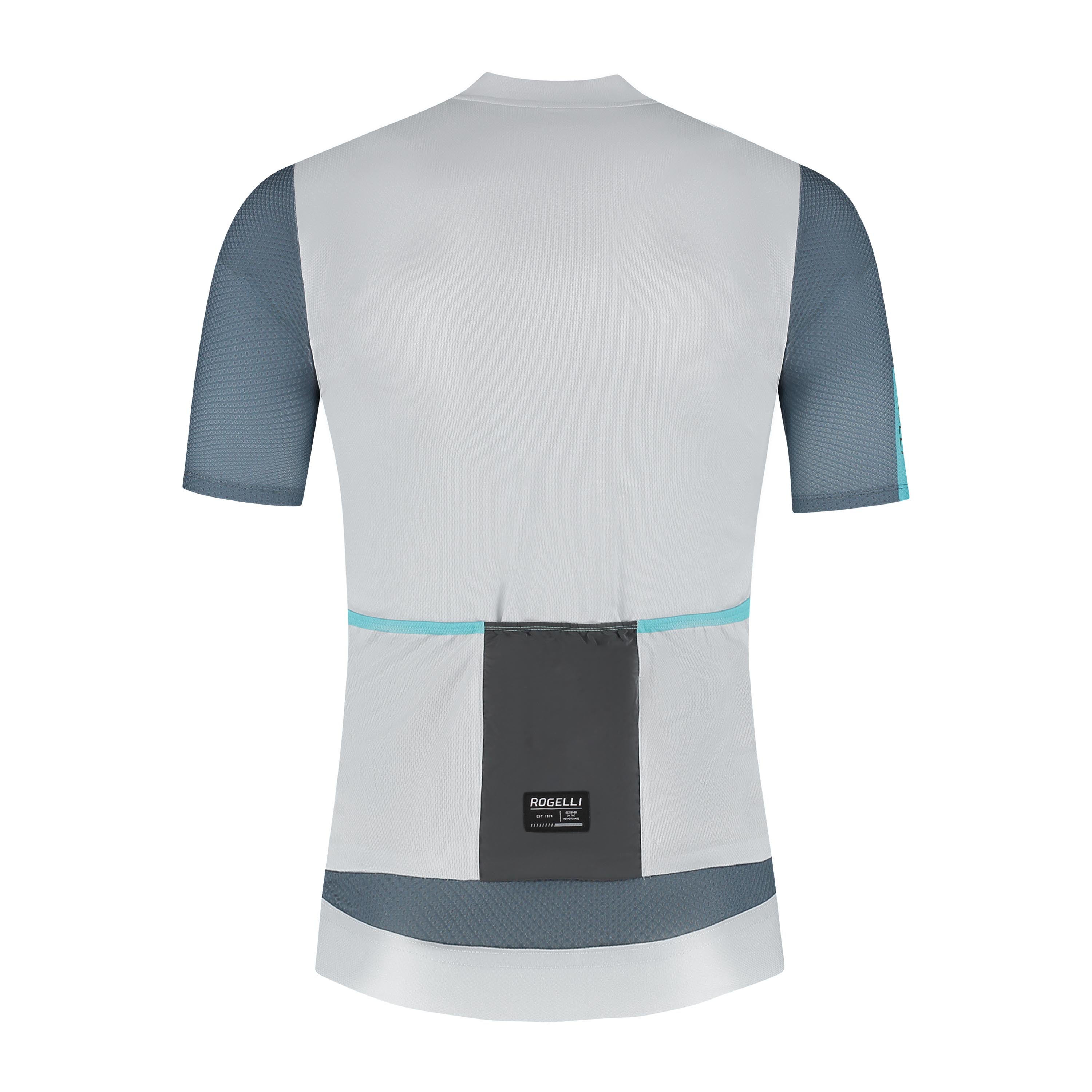 Fast bicycle shirt Men - Gray/mint green