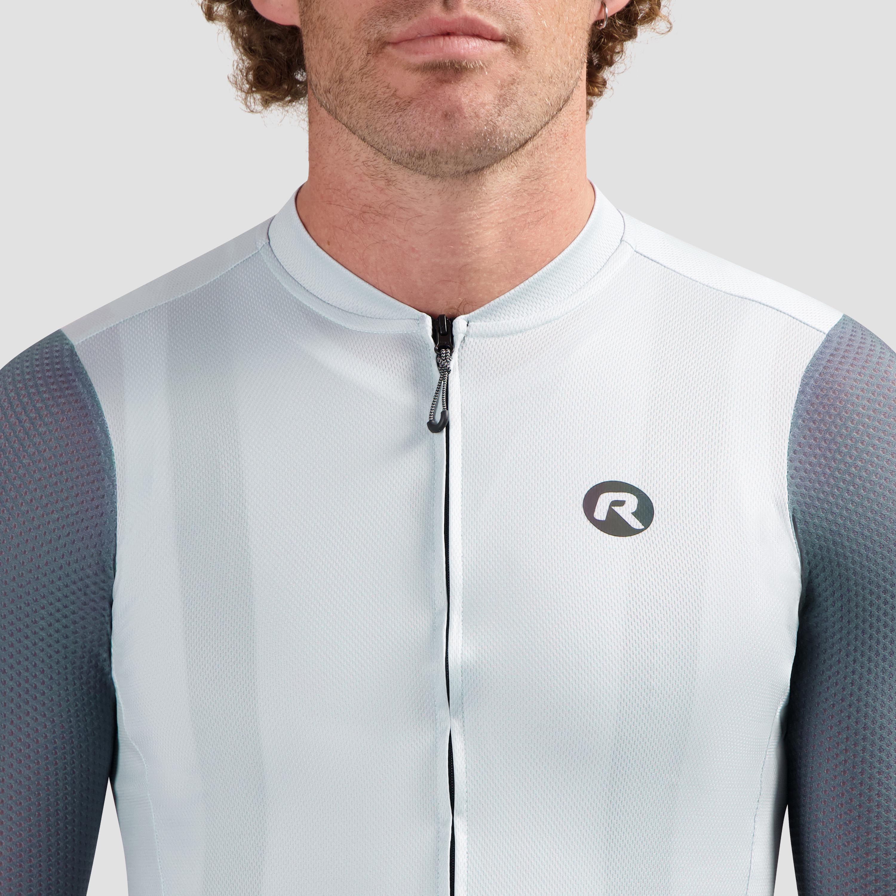 Fast bicycle shirt Men - Gray/mint green