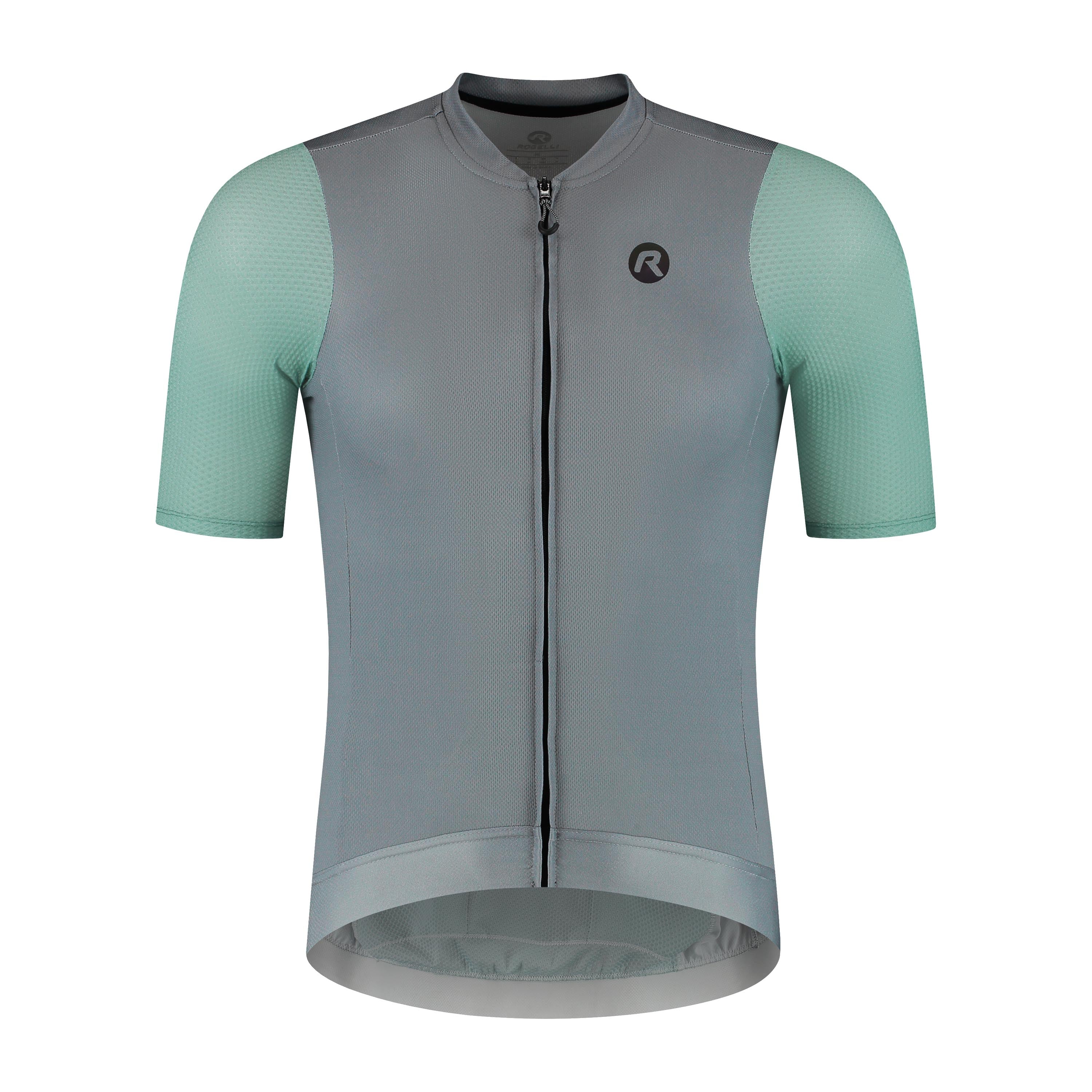Fast Fietsshirt Heren - Teal/Grijs
