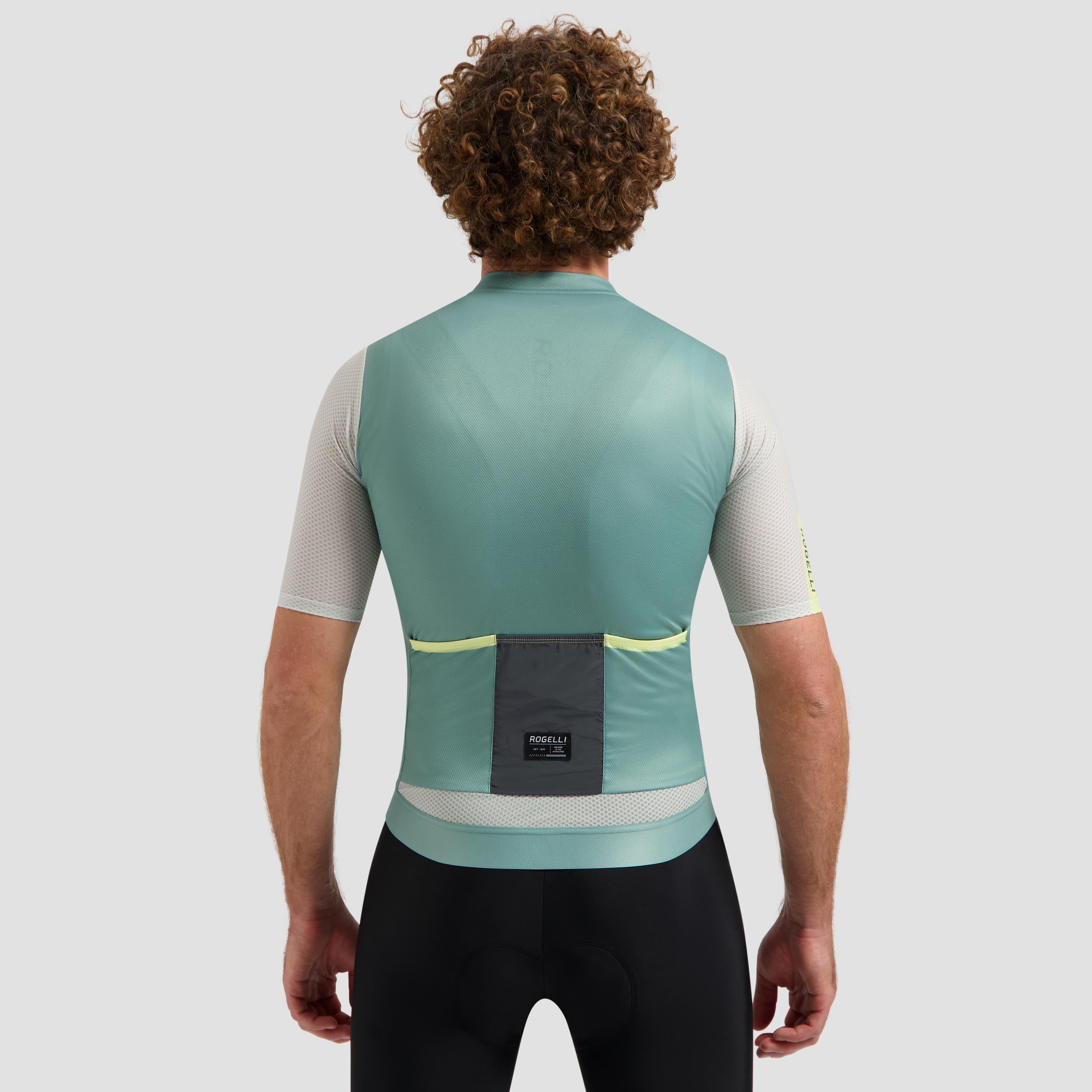 Fast bicycle shirt Men - Mintgroen/Lime