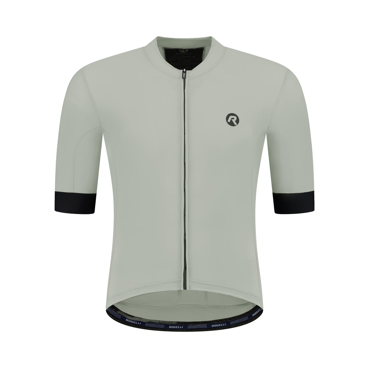 Signature Fietsshirt Korte Mouw Heren | Grijs | Rogelli