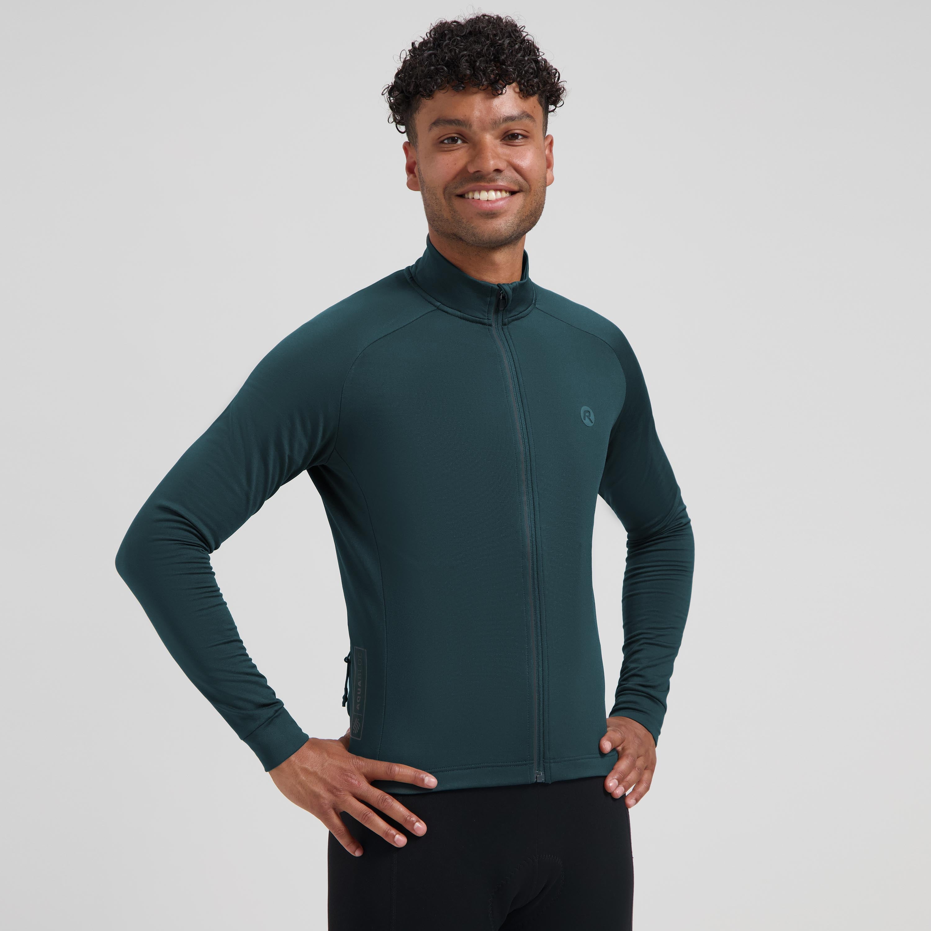Essential II bicycle shirt long sleeve Men - Dark blue