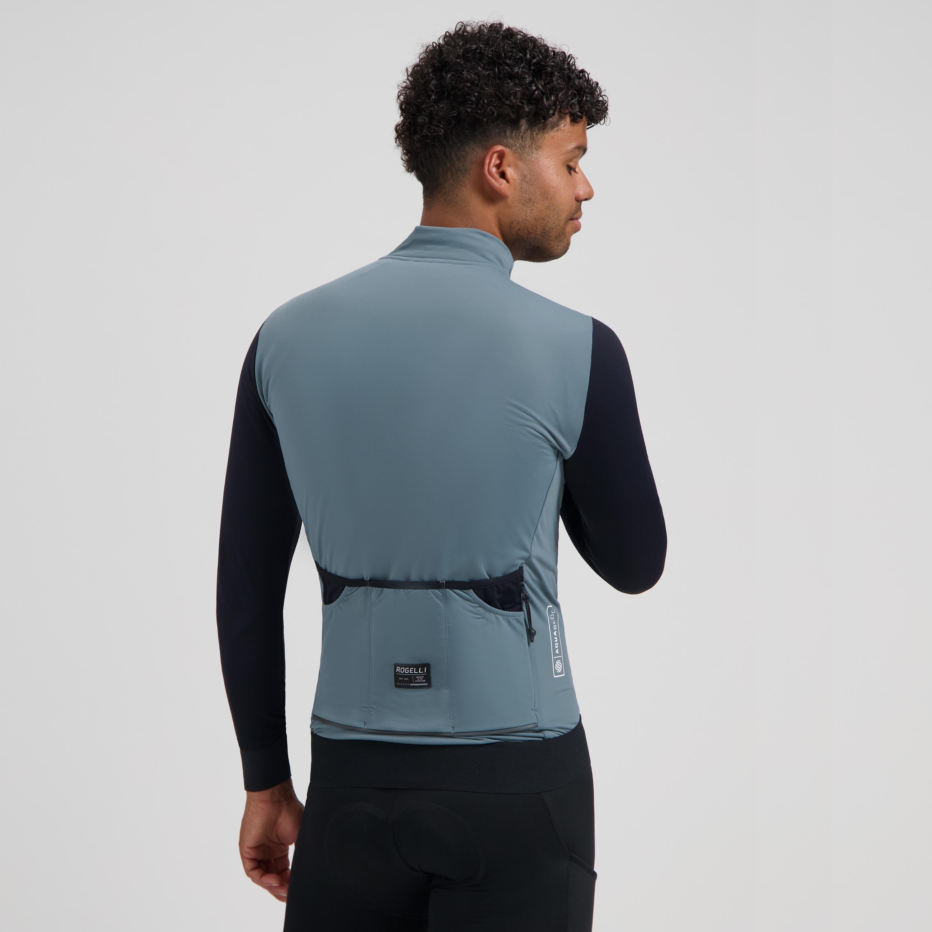 Distance II bicycle shirt long sleeve Men - Blue/Black