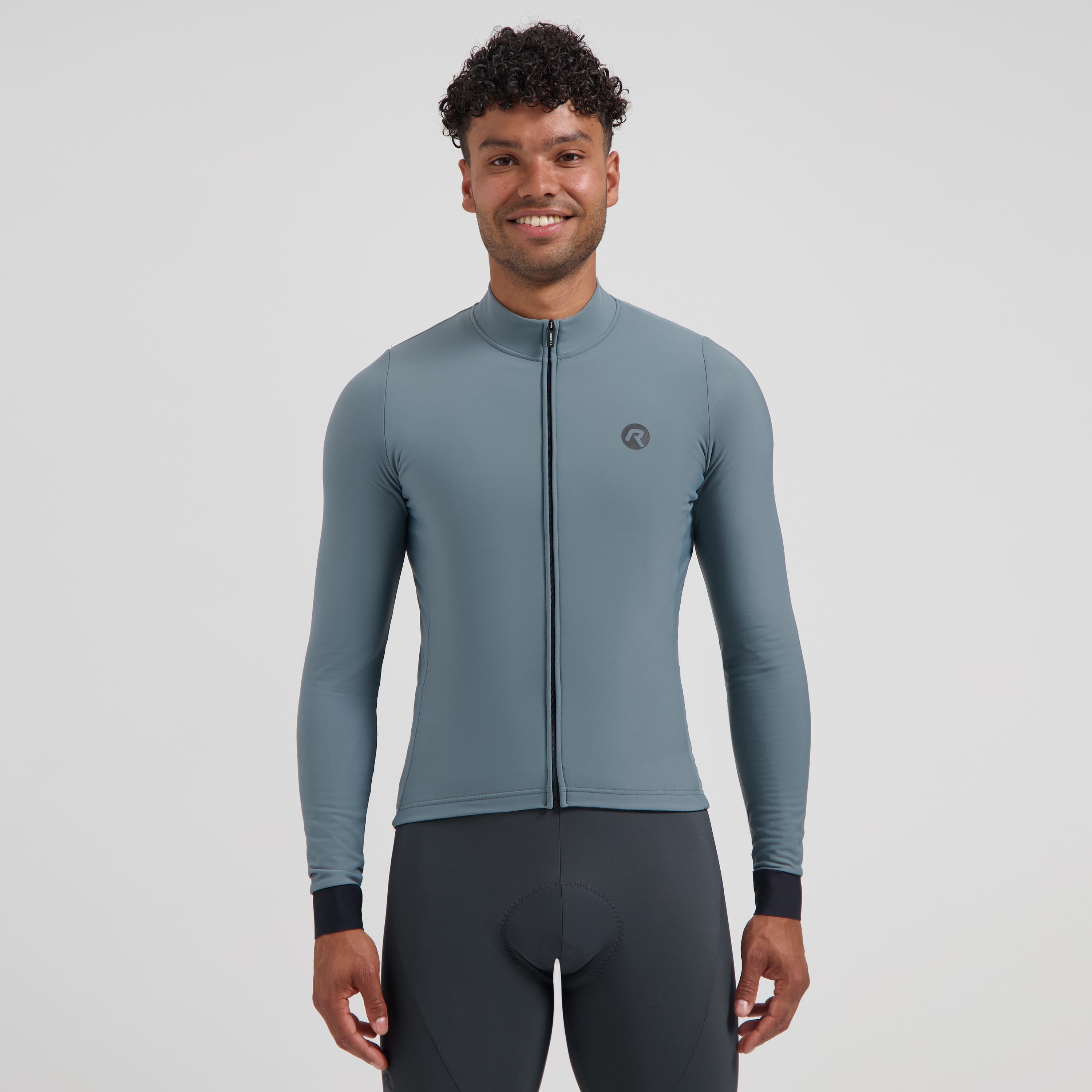 Signature Bicycle shirt Long sleeve Men - Ardesia
