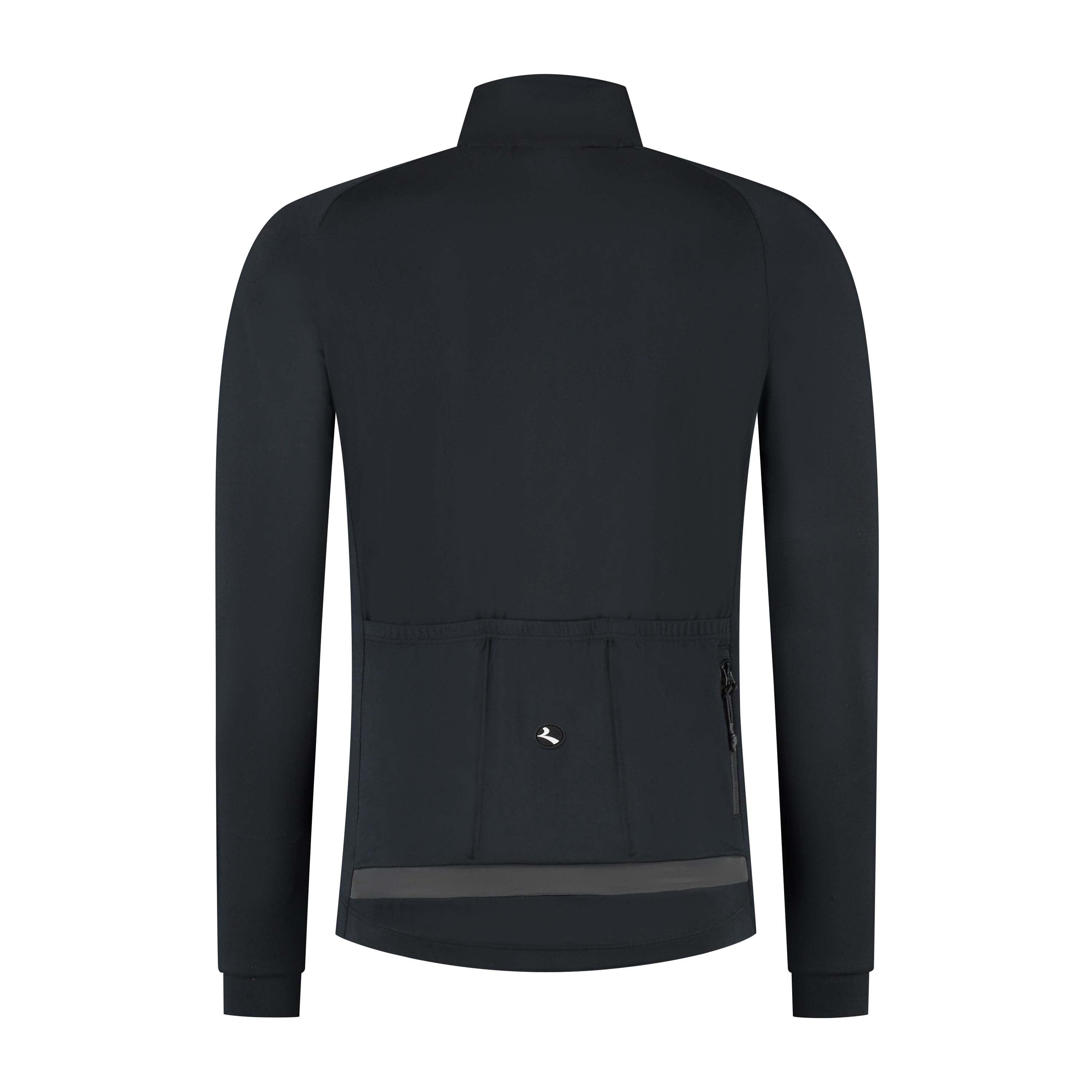 Rogelli Essential light fietsshirt zwart heren achterkant.