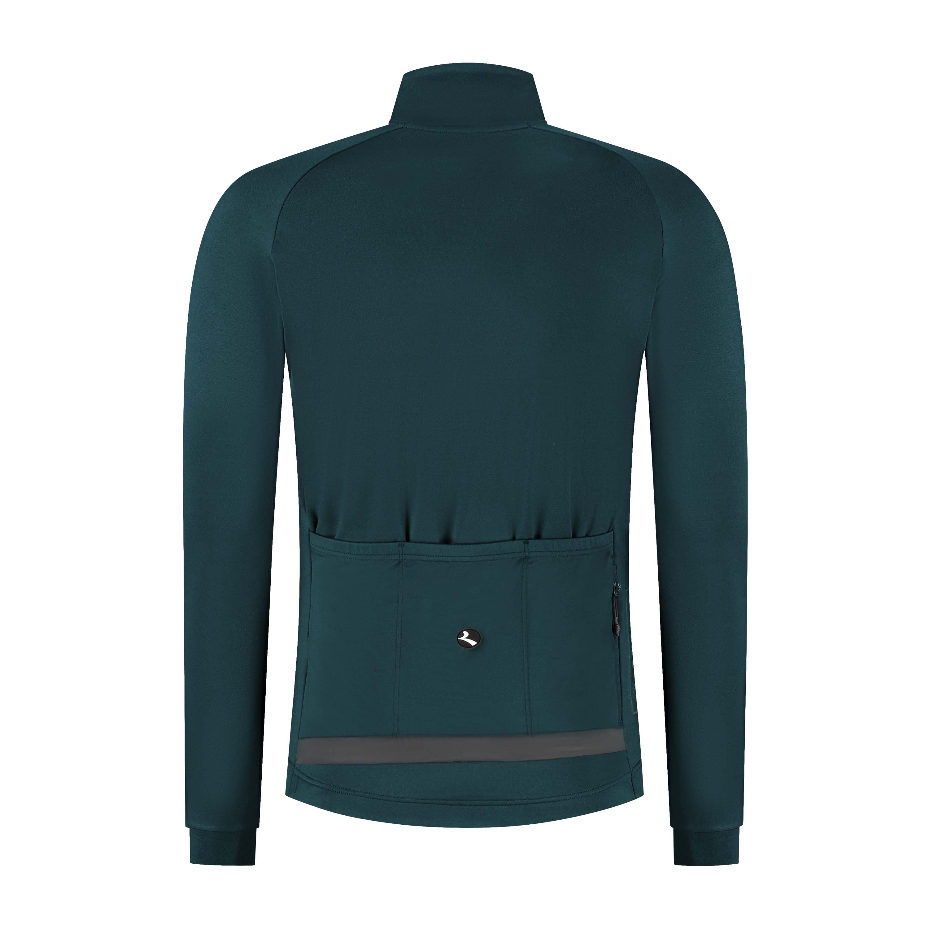 Rogelli Essential light fietsshirt blauw heren achterkant.