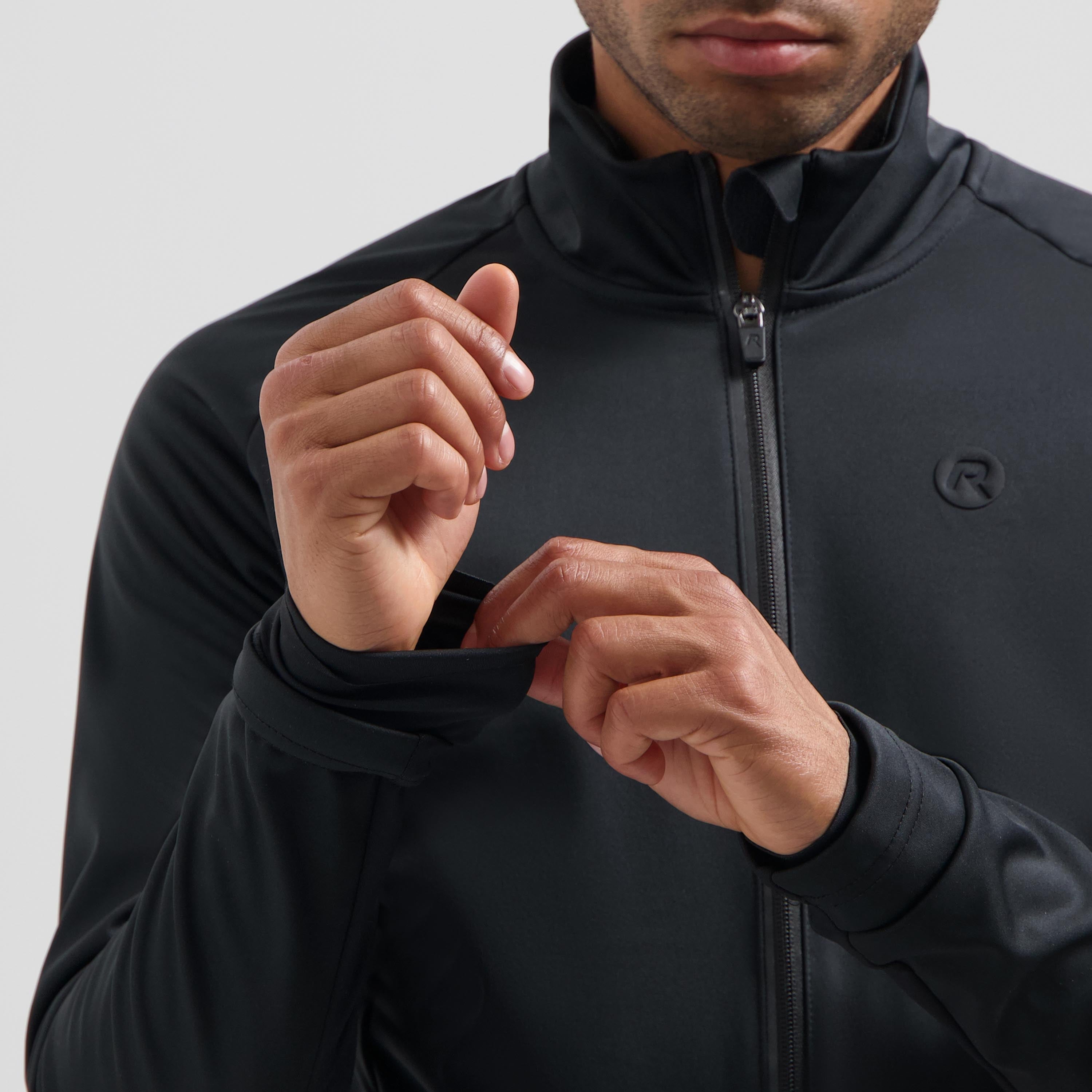 Essential II Winter bicycle jacket Men - Black