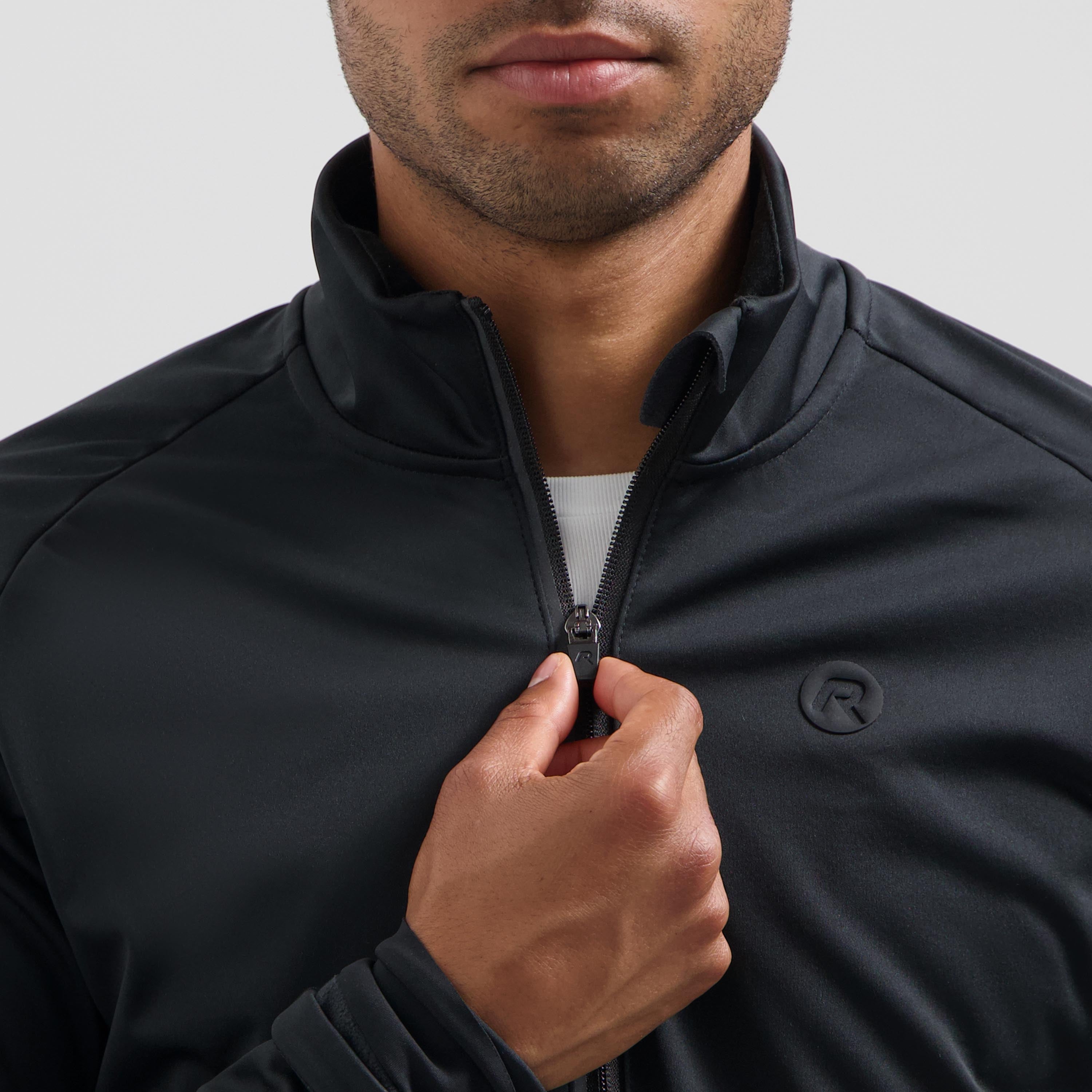 Essential II Winter bicycle jacket Men - Black