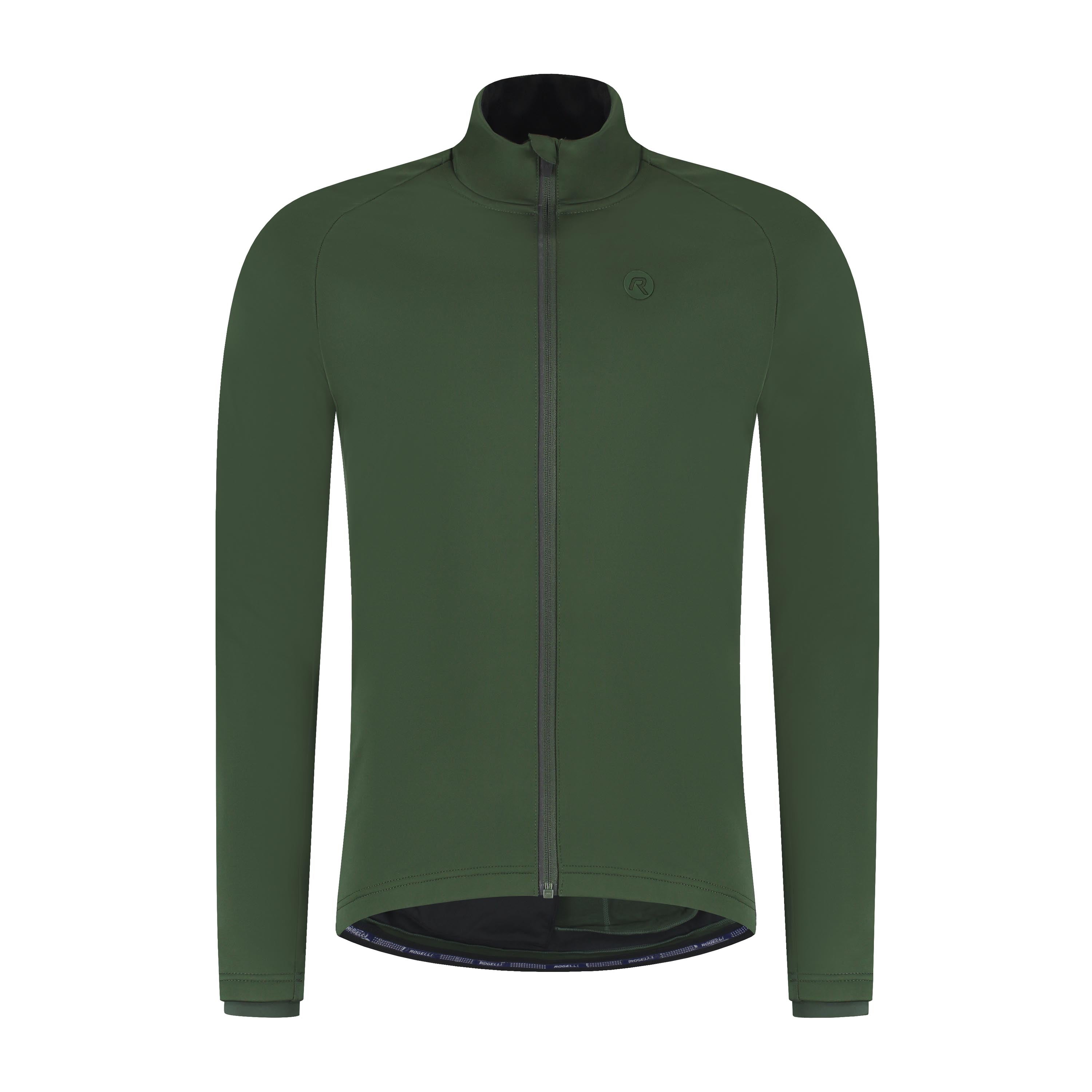 Essential II Winter bicycle jacket Men - Army green