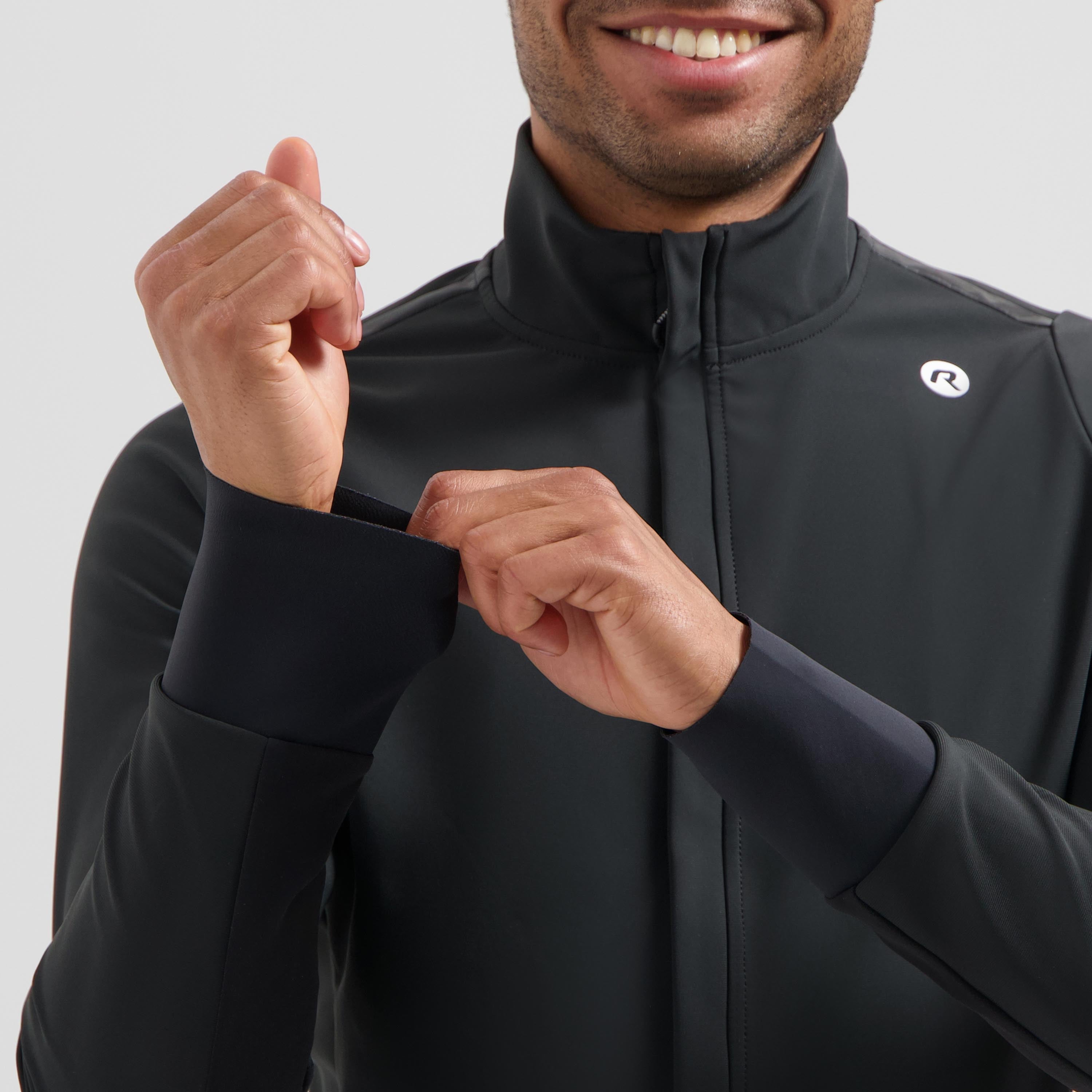 Distance II bicycle jacket Men - Black