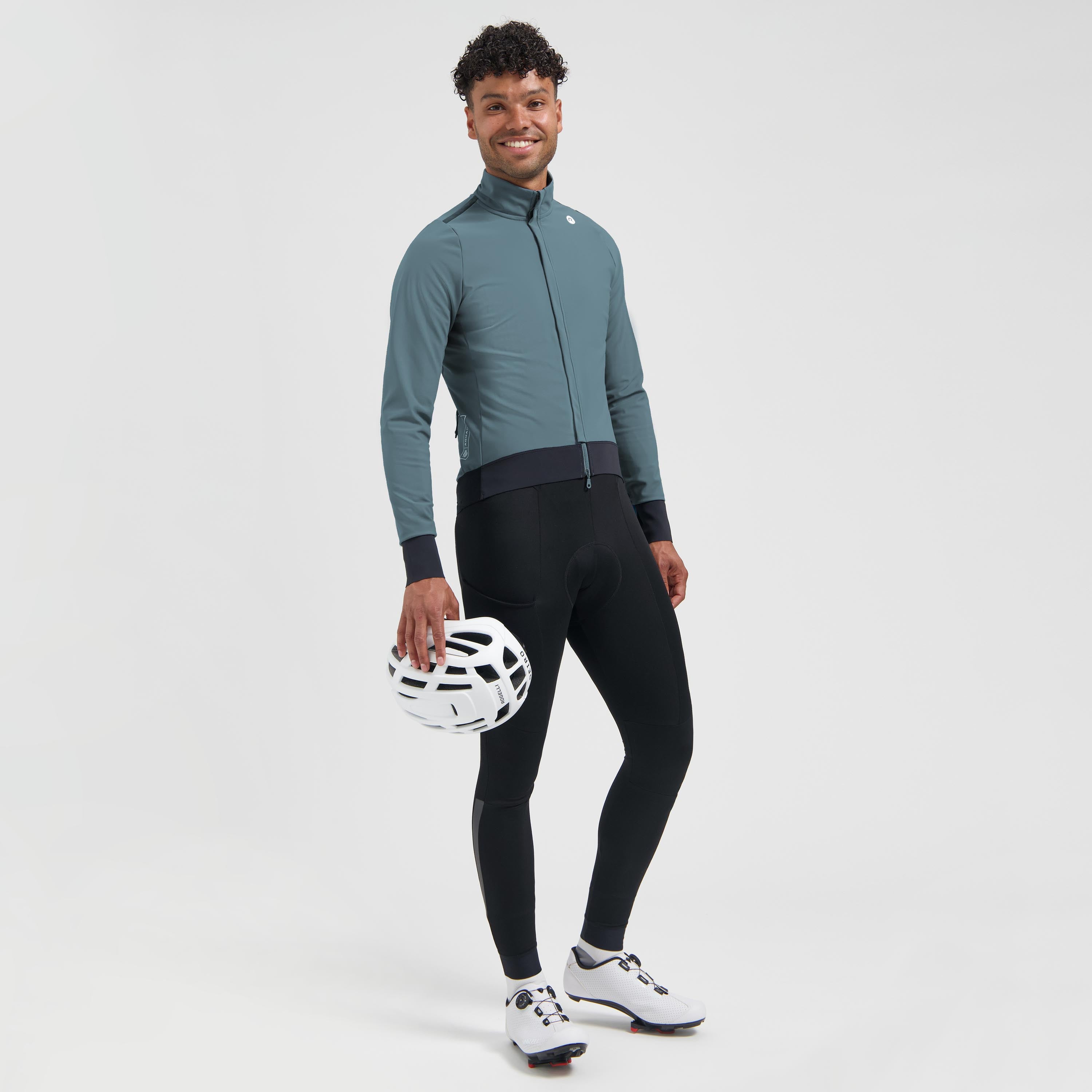 Distance II Fahrradjacke Herren - Blau/Schwarz