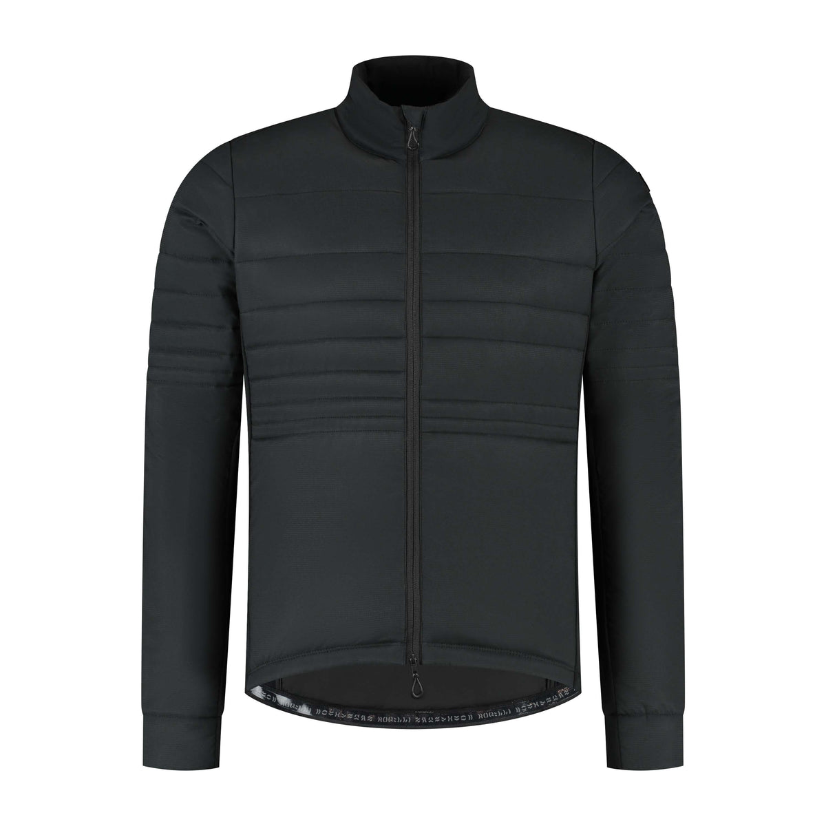 Rogelli Element winter fietsjack heren zwart voorkant.