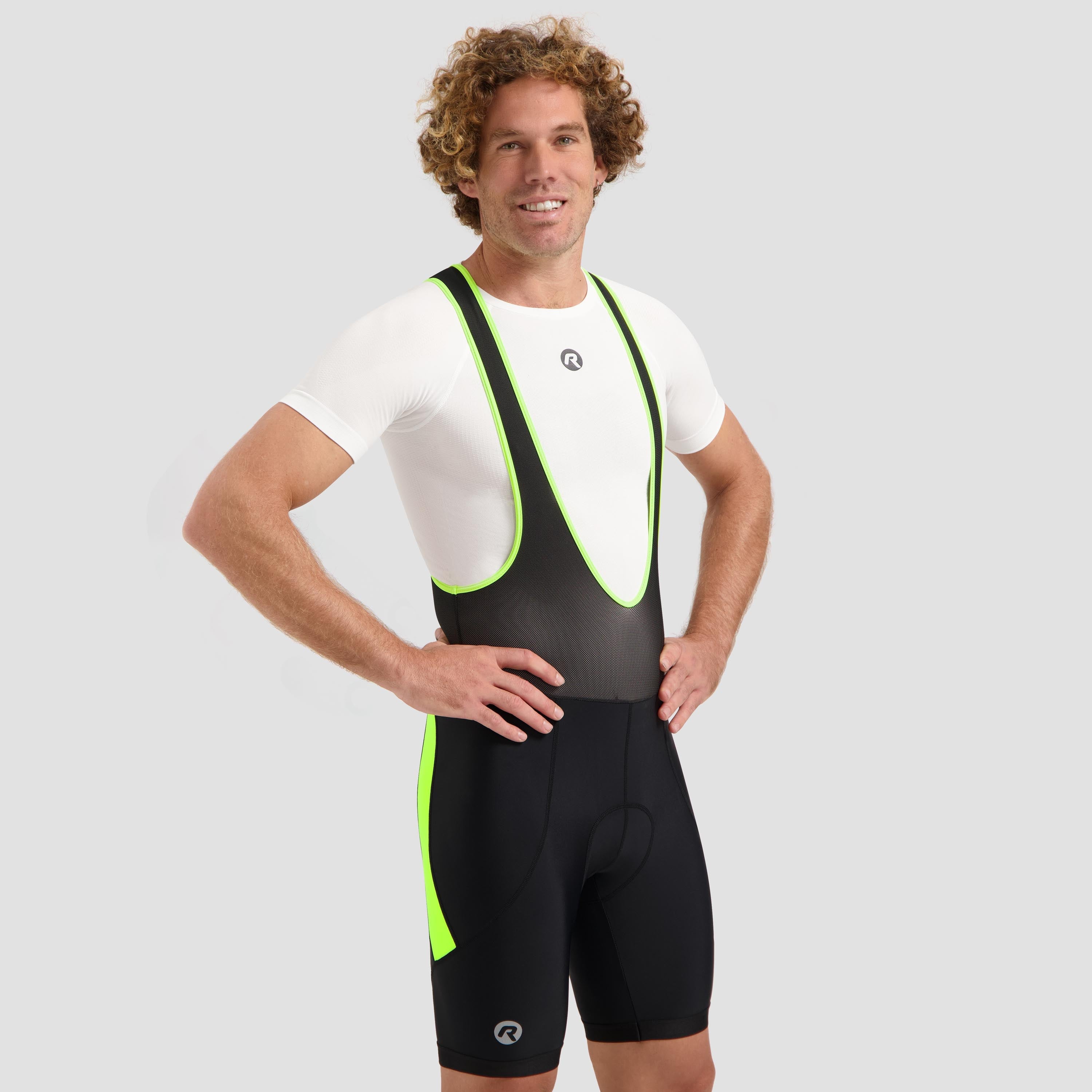 Core Cycling pants Men - Black/neon yellow