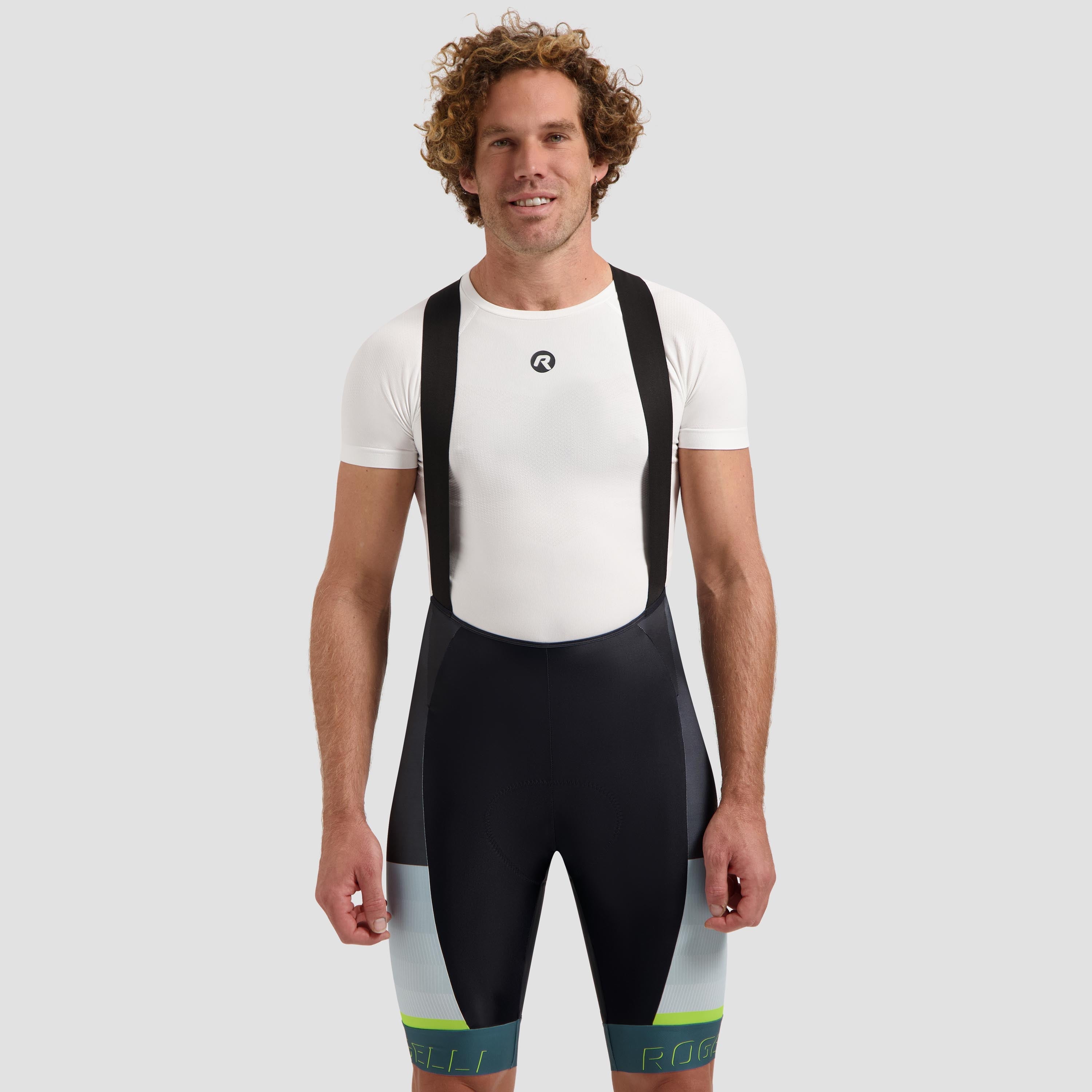 Hero II Cycling Pants Men - black/blue/lime